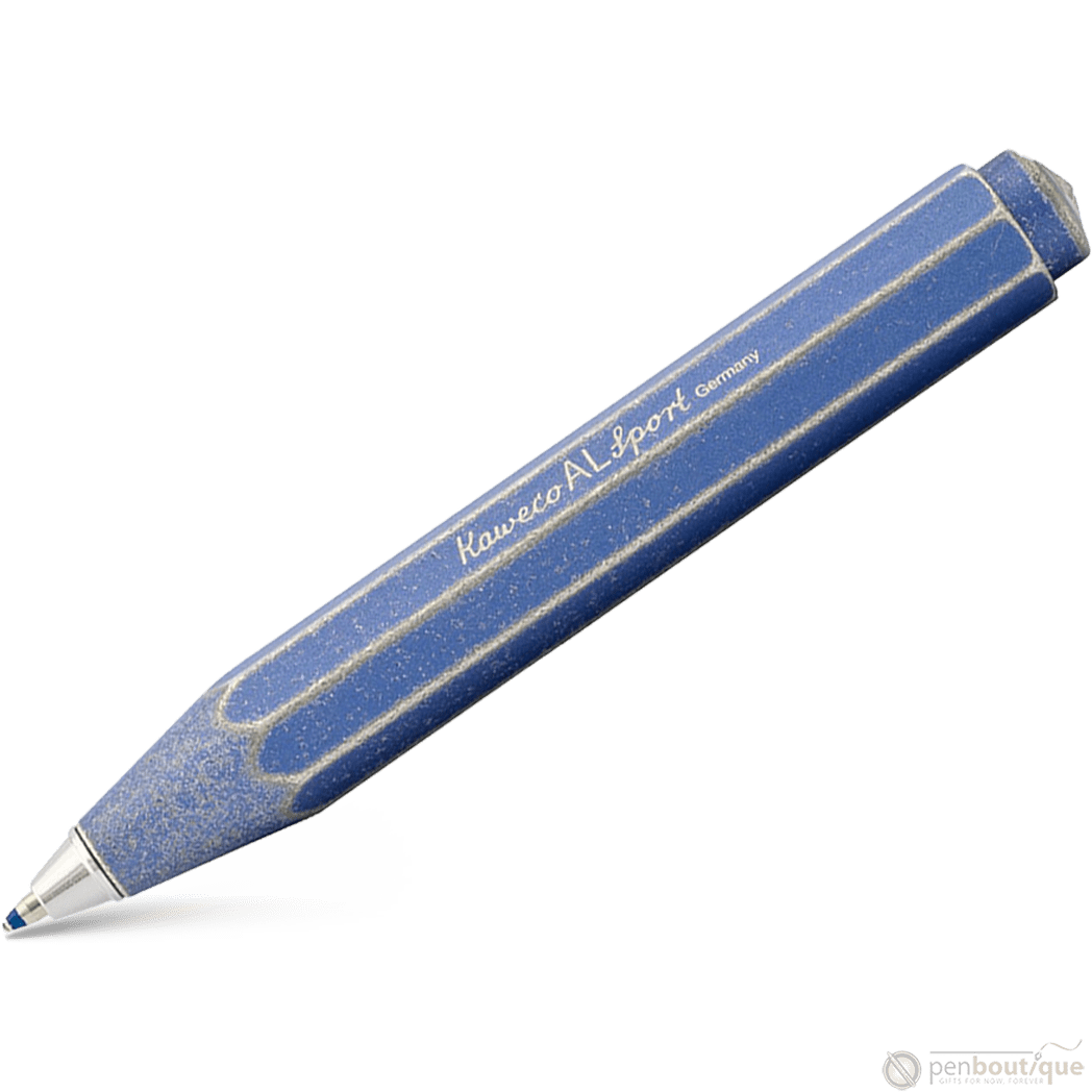 Kaweco AL Sport Ballpoint Pen - Stonewashed Blue - Pen Boutique Ltd