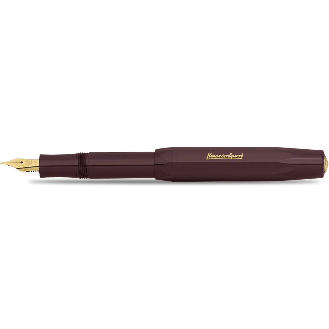 Kaweco Classic Sport Fountain Pen - Bordeaux-Pen Boutique Ltd