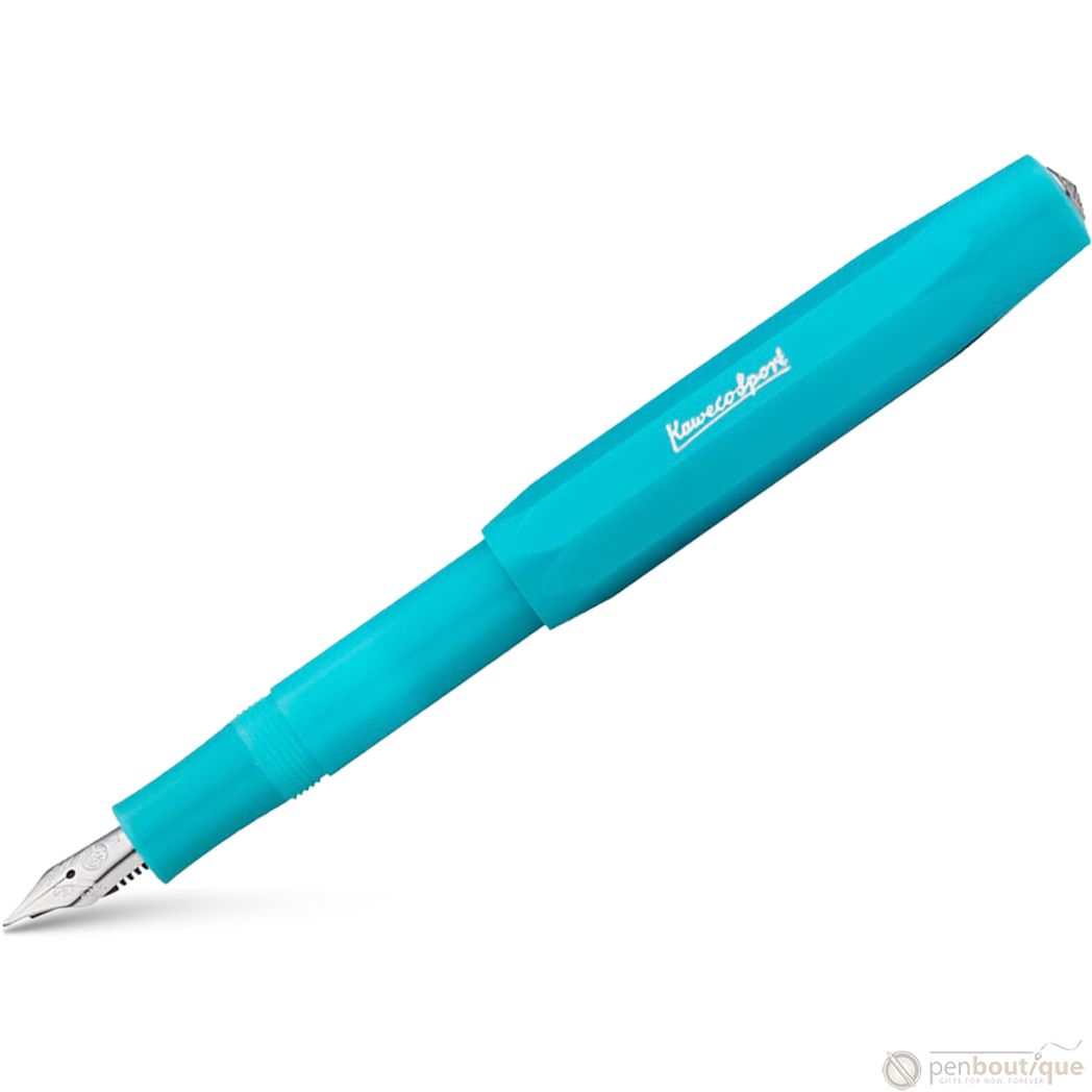 Kaweco Frosted Sport Fountain Pen - Light Blueberry-Pen Boutique Ltd