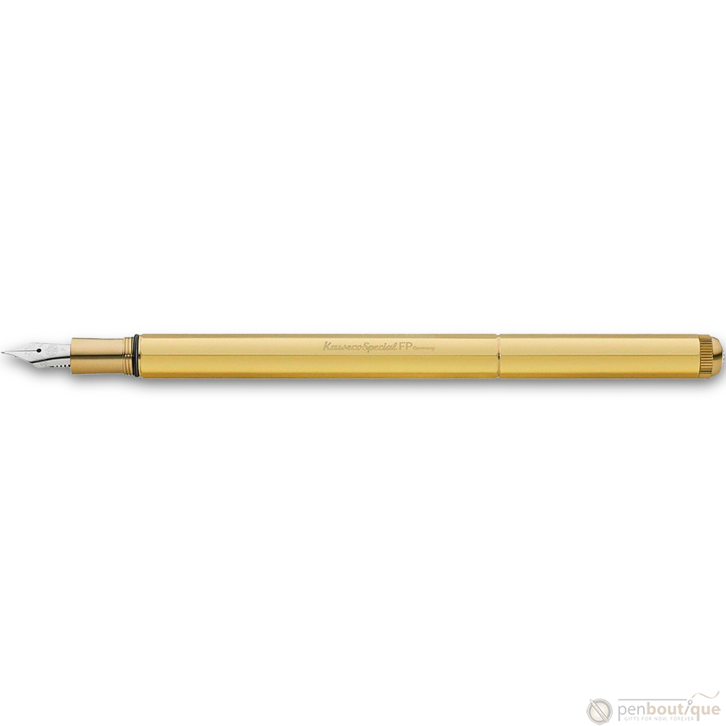 Kaweco Special Fountain Pen - Polished Brass-Pen Boutique Ltd