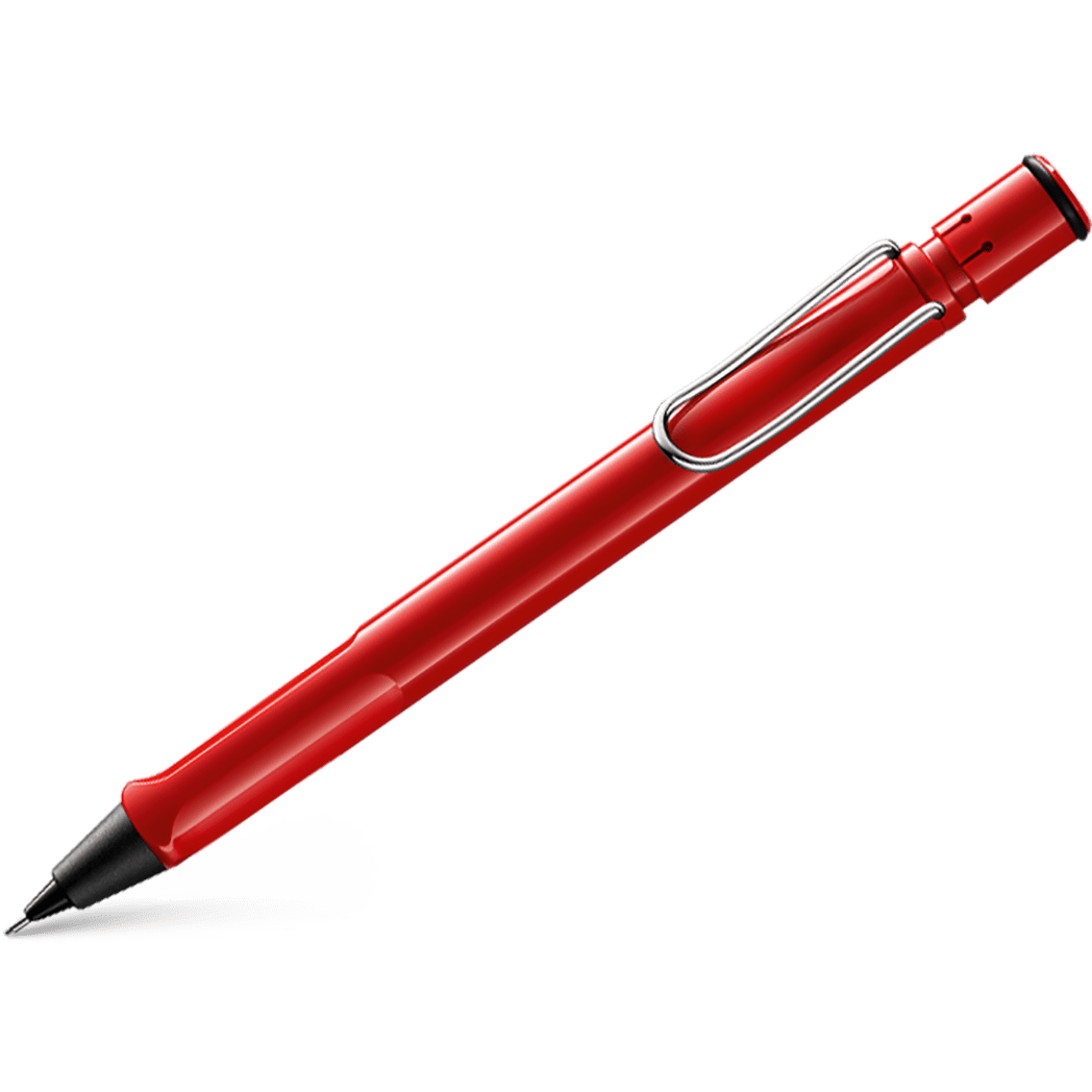 Lamy Safari Red (L116) Mechanical Pencil .5Mm - Pen Boutique Ltd