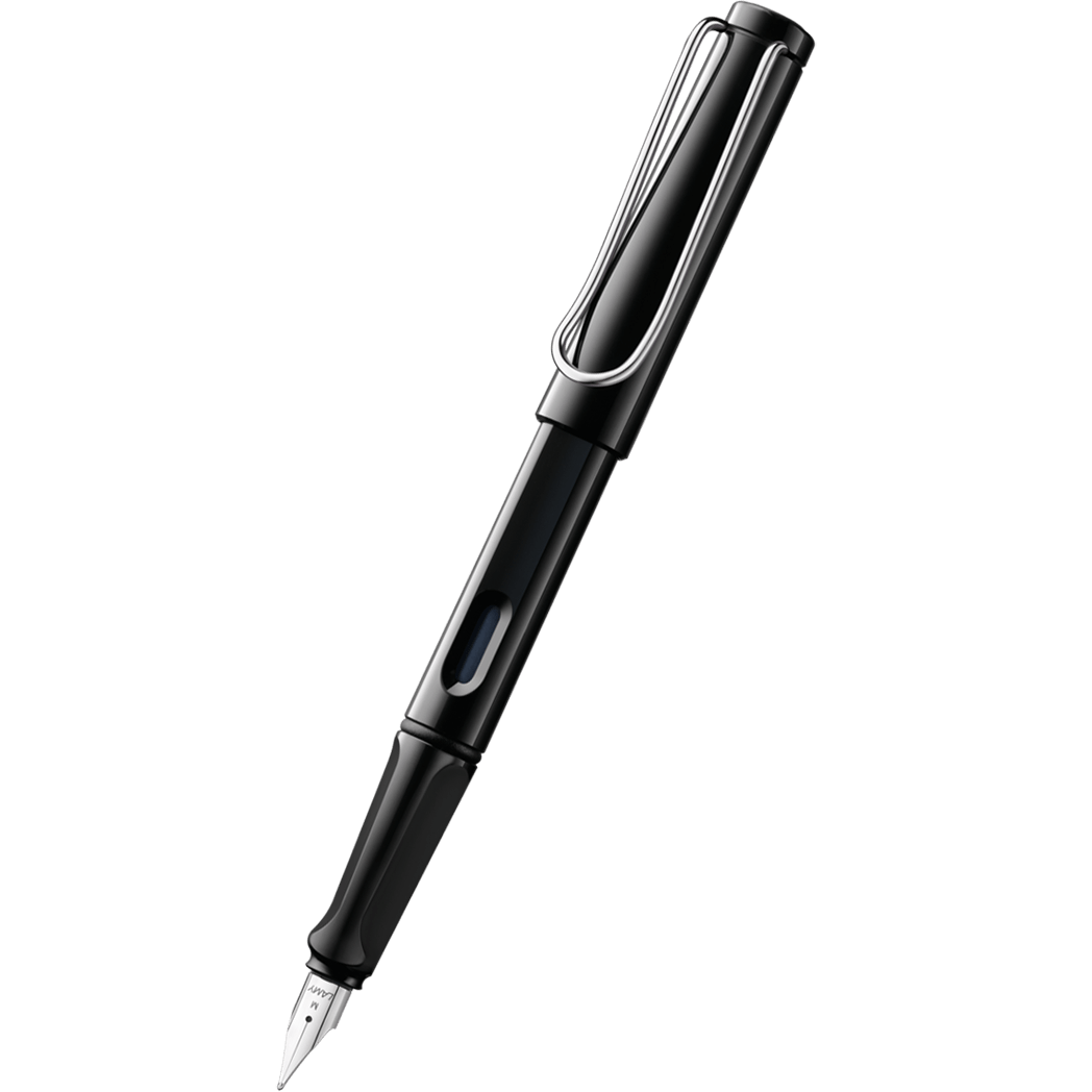 Lamy Safari Shiny Black Fountain Pen - Pen Boutique Ltd