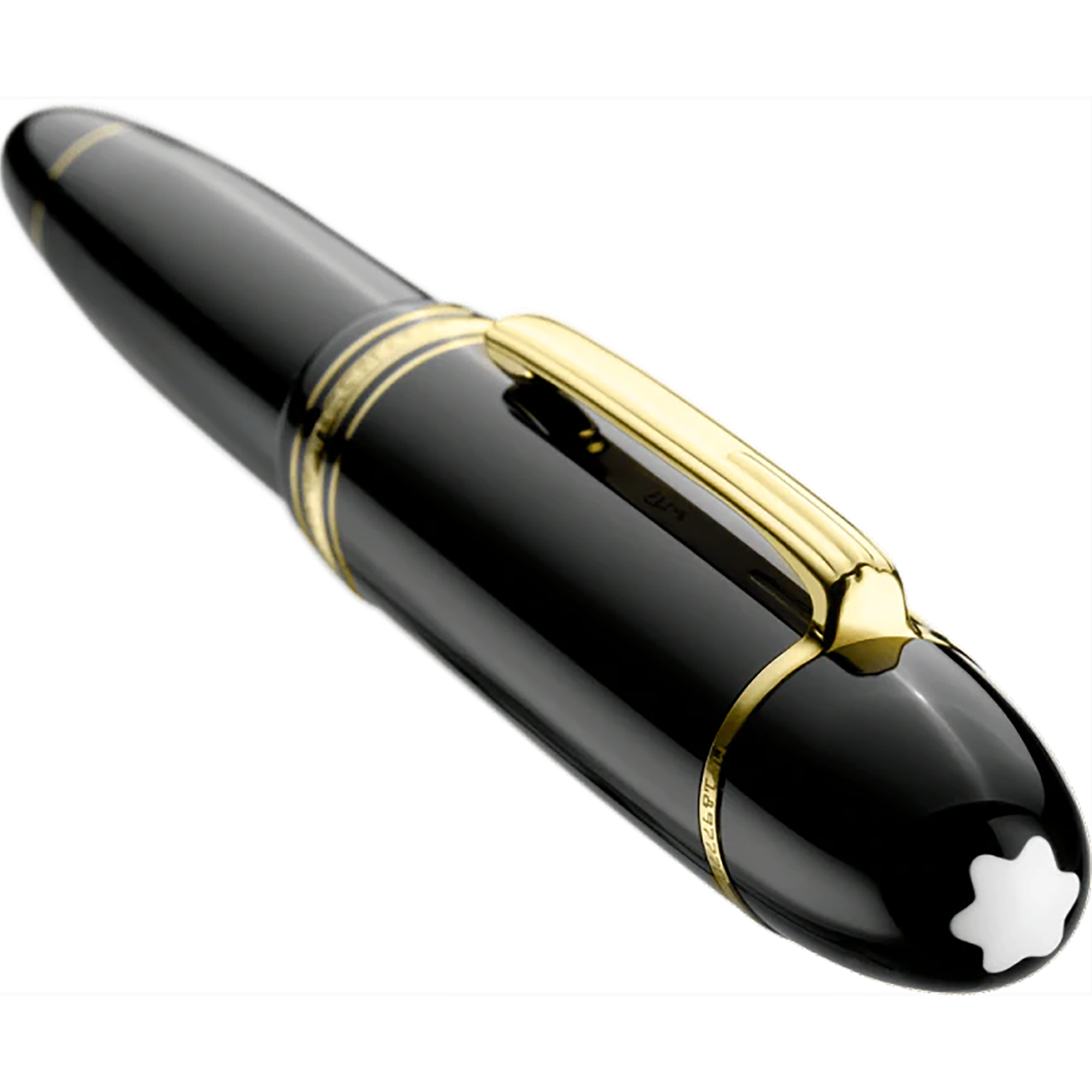 Montblanc Meisterstuck Fountain Pen - 149 Black - Gold Trim-Pen Boutique Ltd