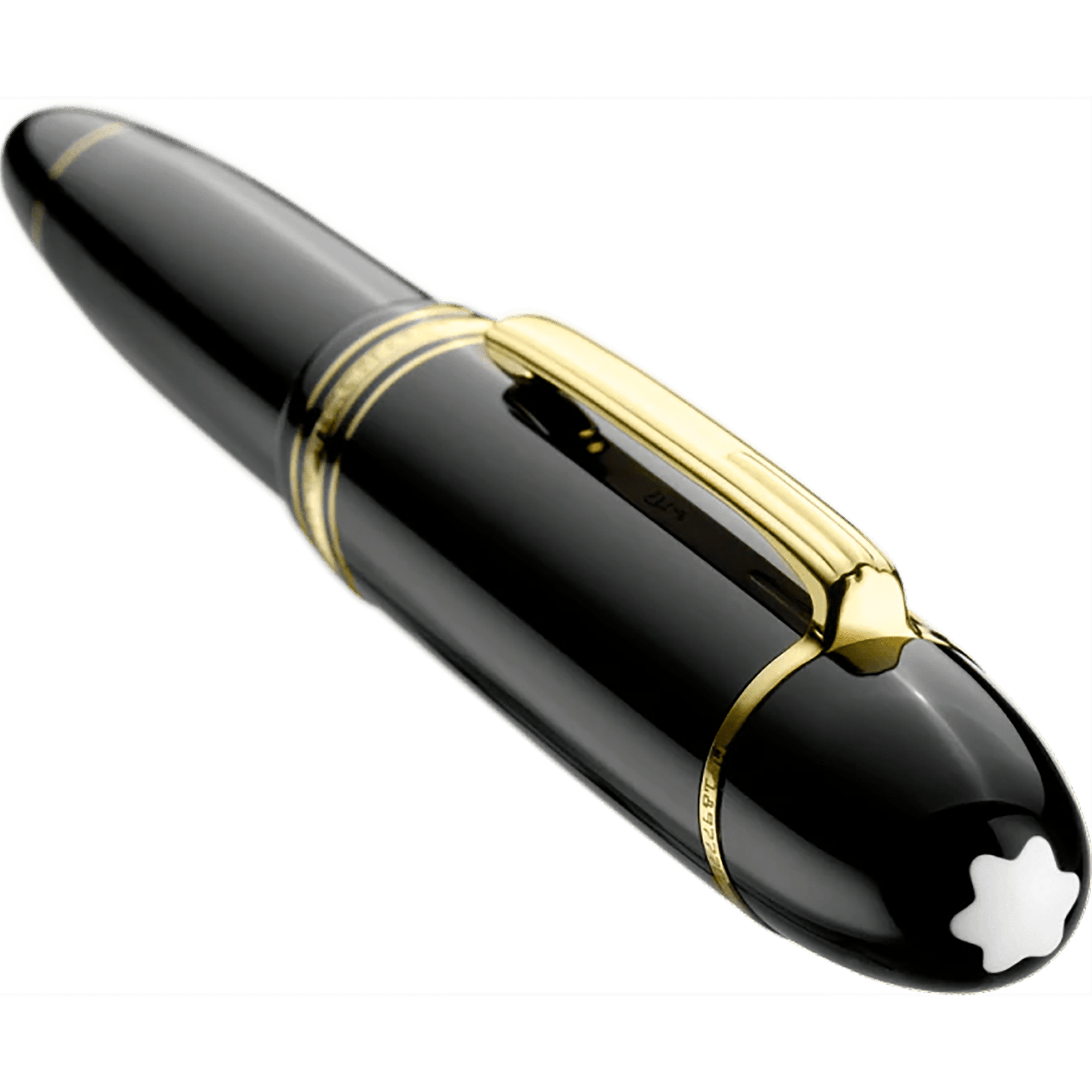 Montblanc Meisterstuck Fountain Pen - 149 Black - Gold Trim - Pen Boutique Ltd