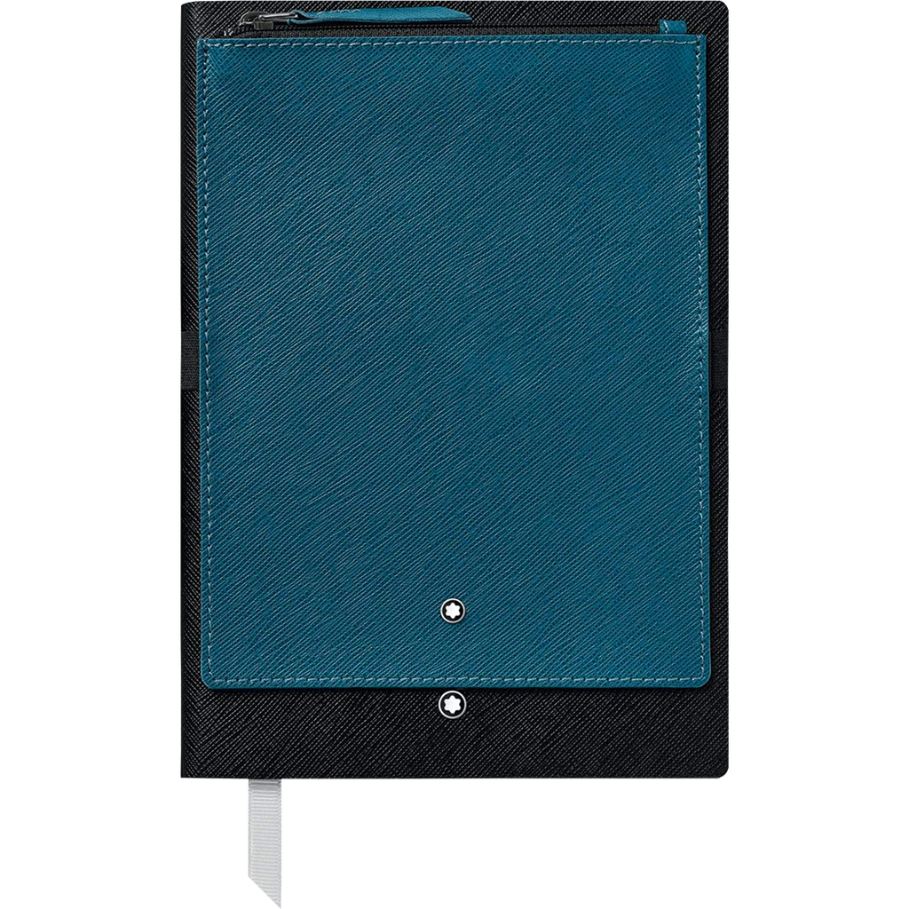 Montblanc Notebook - #146 Petrol Blue - Pass-Partout Pocket