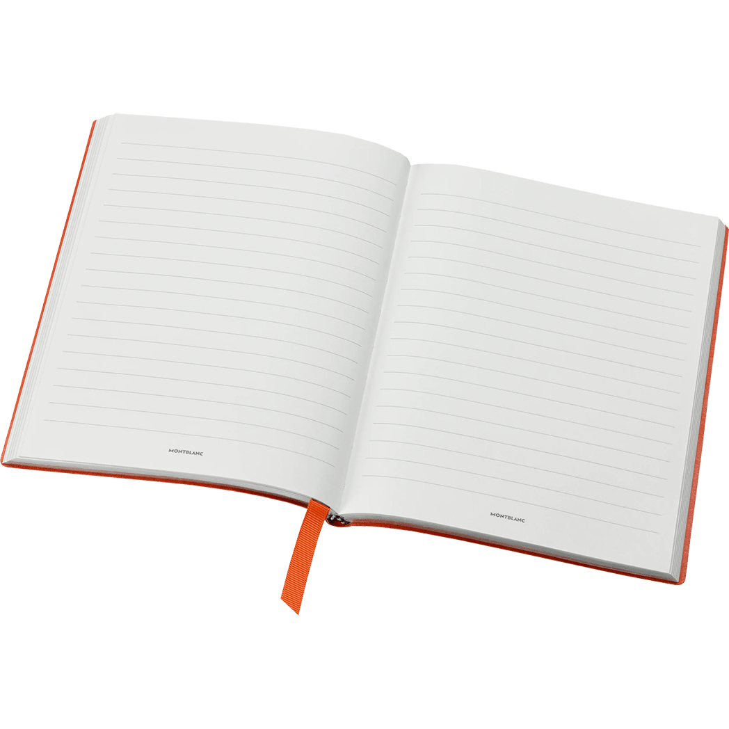 Montblanc Notebook - 146 Manganese Orange - Lined - Pen Boutique Ltd