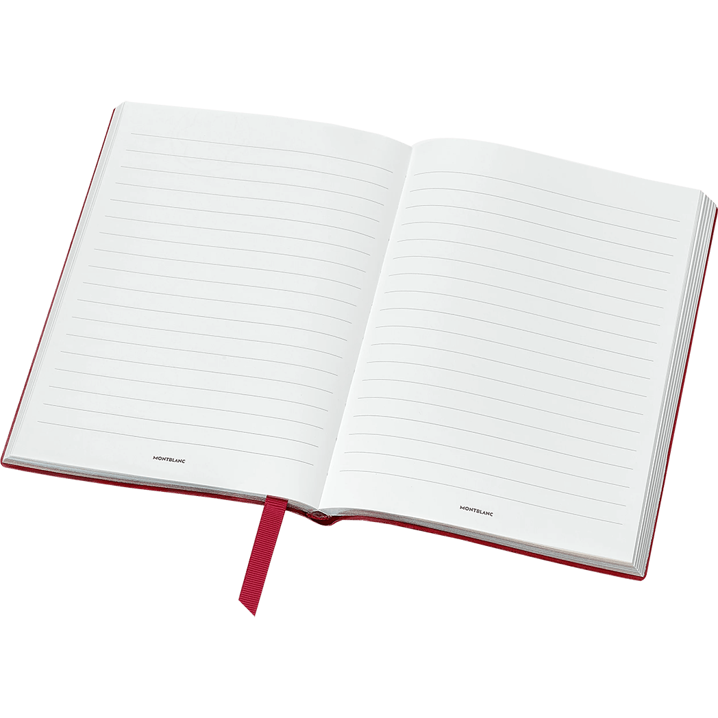 Montblanc Notebook - 146 Carmine Red - Lined - Pen Boutique Ltd