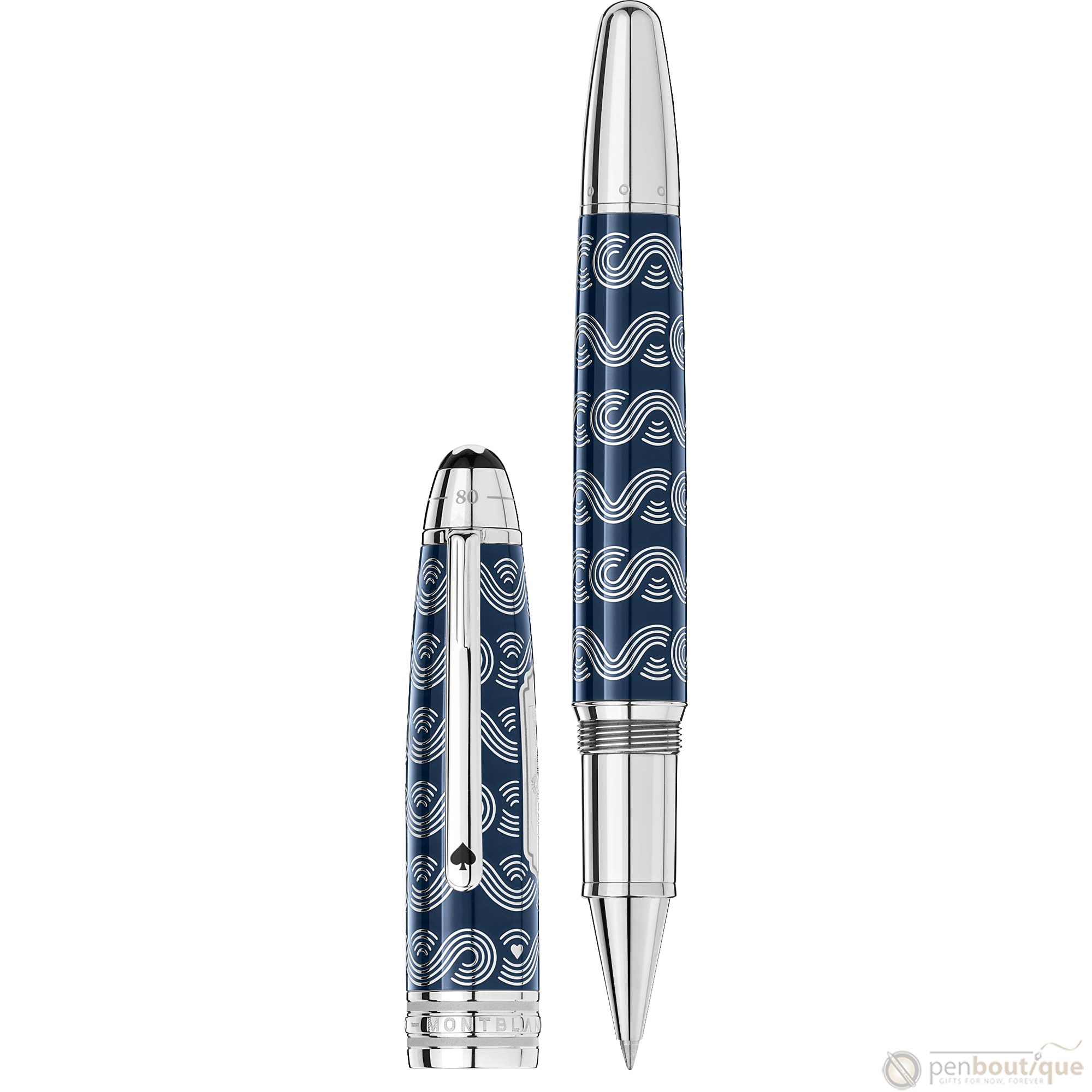 Montblanc Meisterstuck Rollerball Pen - 162 Solitaire - Around The World In 80 Days-Pen Boutique Ltd