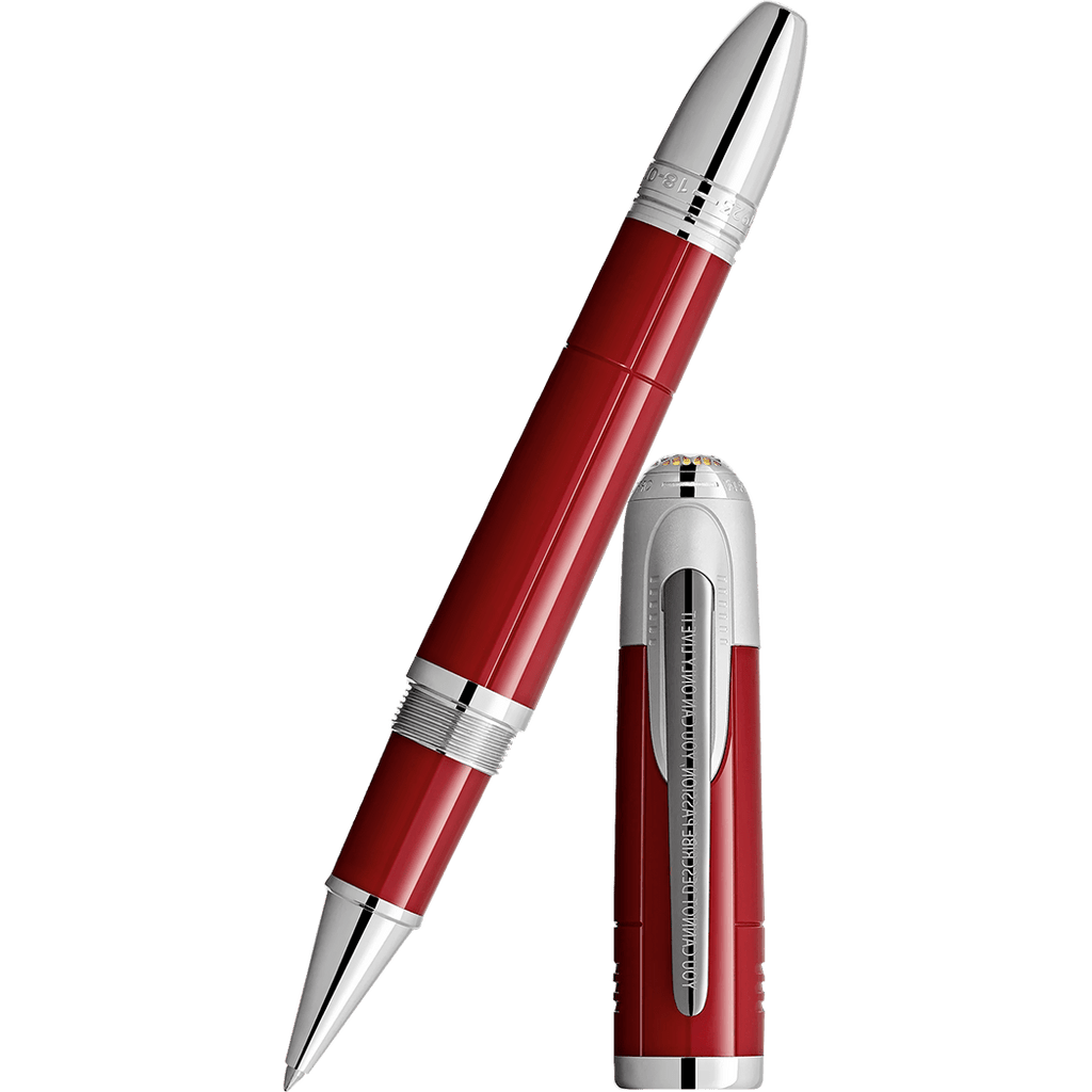 Xezo Ncognto Ballpont Pen, Medum Tp. Purple Lacquer Gulloche On