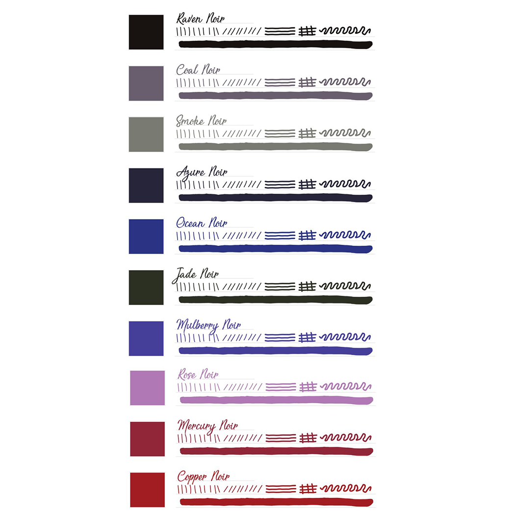 Monteverde USA Noir Ink Set-Pen Boutique Ltd