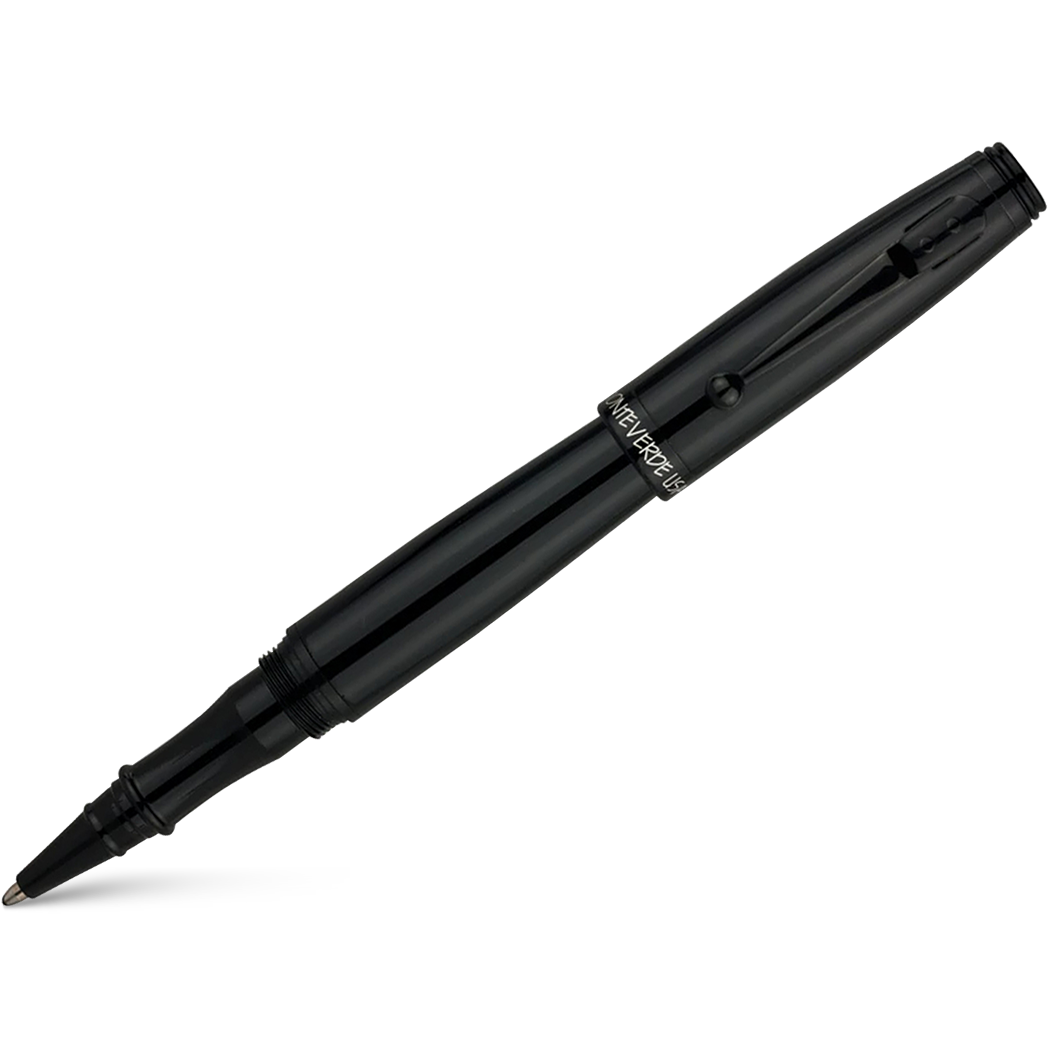 Monteverde Invincia Stealth Black Rollerball Pen-Pen Boutique Ltd