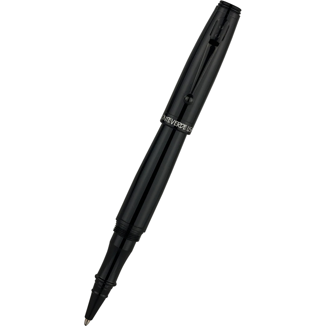 Monteverde Invincia Stealth Black Rollerball Pen-Pen Boutique Ltd