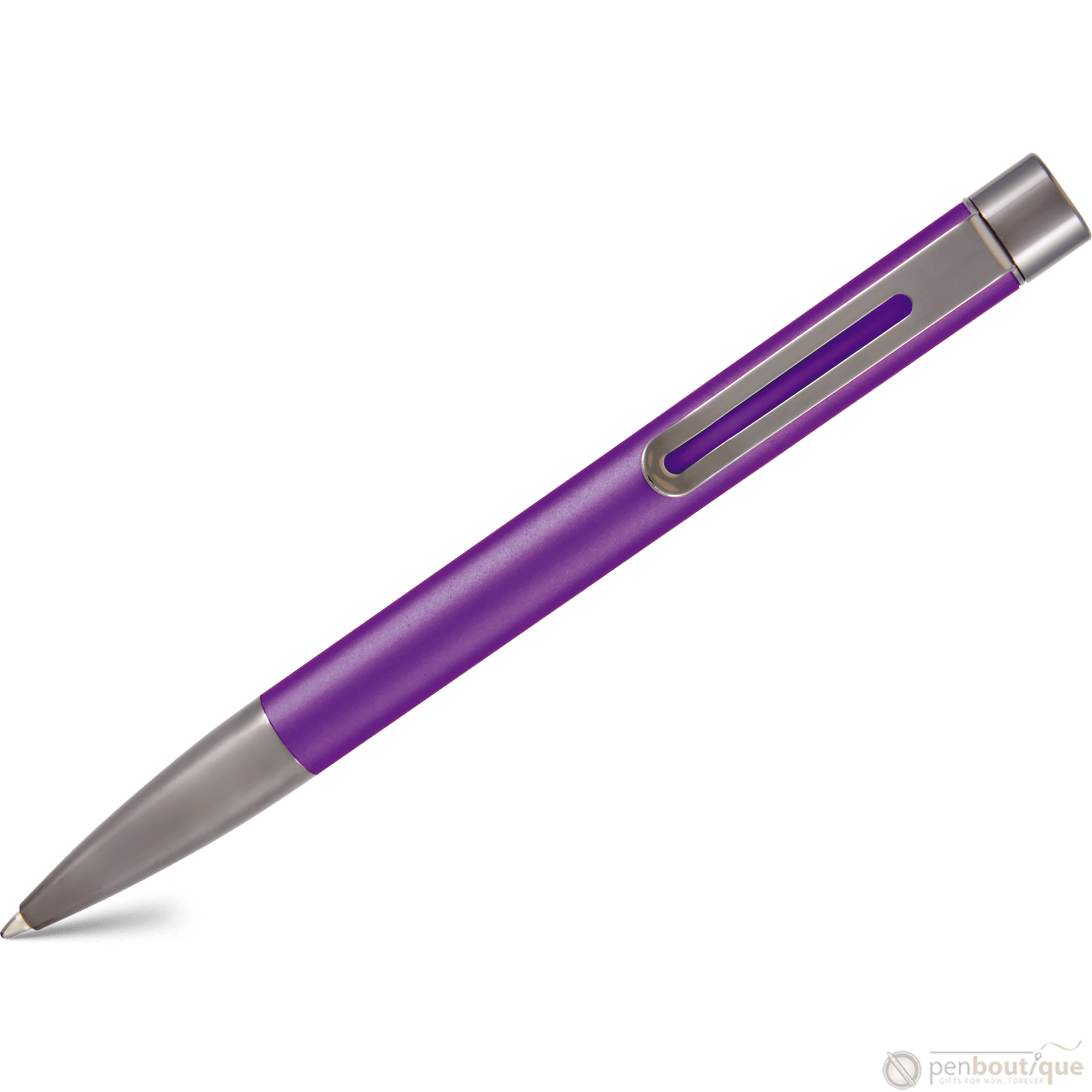 Monteverde Ritma Ballpoint Pen - Purple - Pen Boutique Ltd
