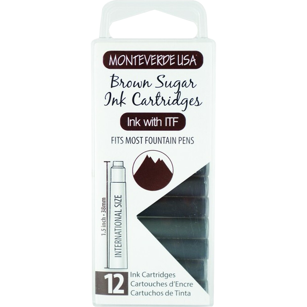 Monteverde Brown Sugar - Ink Cartridges-Pen Boutique Ltd