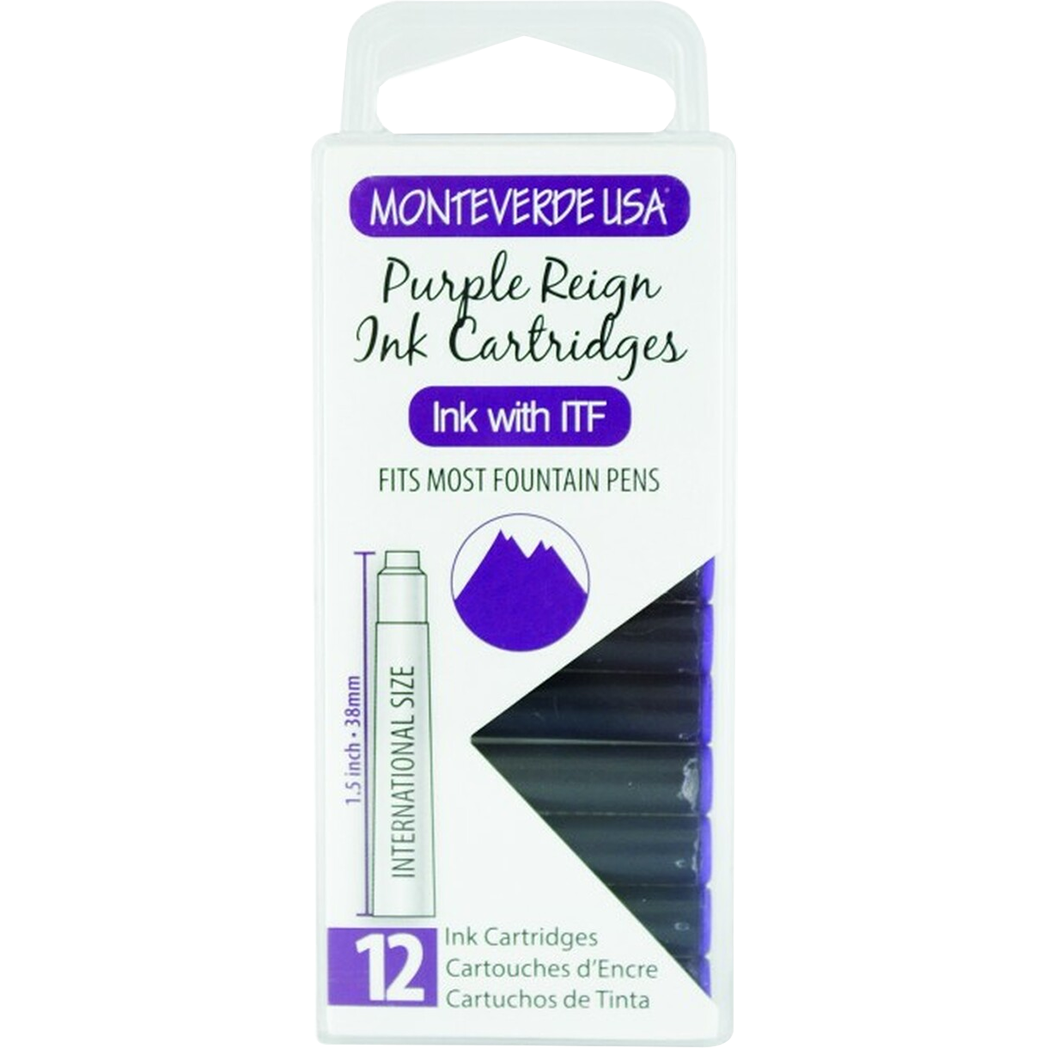 Monteverde Purple Reign - Ink Cartridges-Pen Boutique Ltd