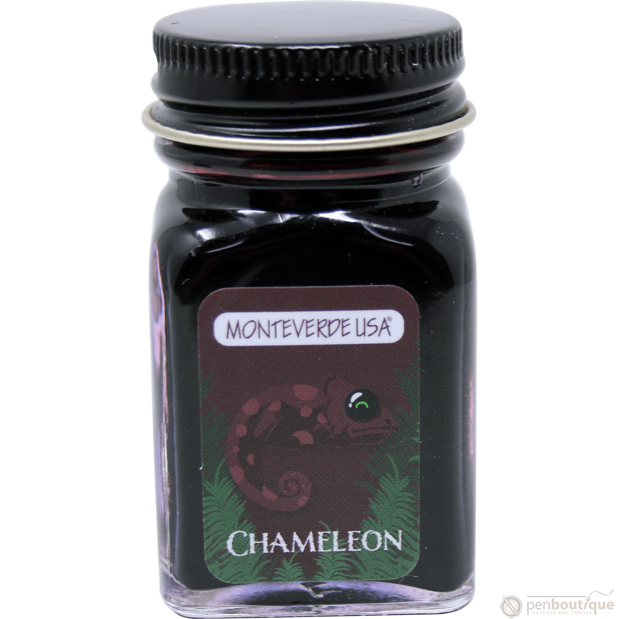 Monteverde Ink Bottle - Jungle Chameleon (Burgundy) - 30 ml - Pen Boutique Ltd