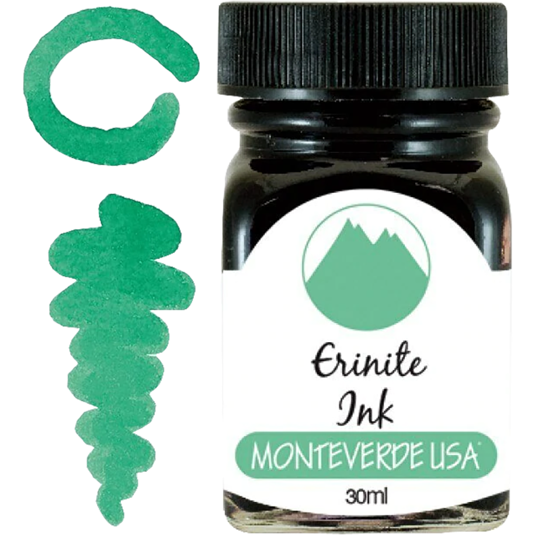 Monteverde Gemstone Erinite 30 ml Ink Bottle-Pen Boutique Ltd