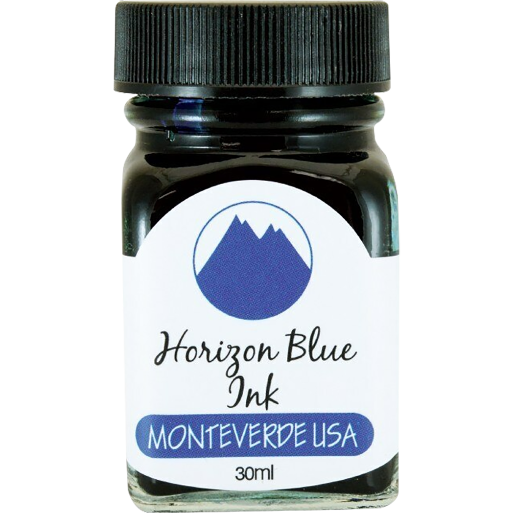 Monteverde World of Colors Horizon Blue Ink Bottle 30 ml-Pen Boutique Ltd