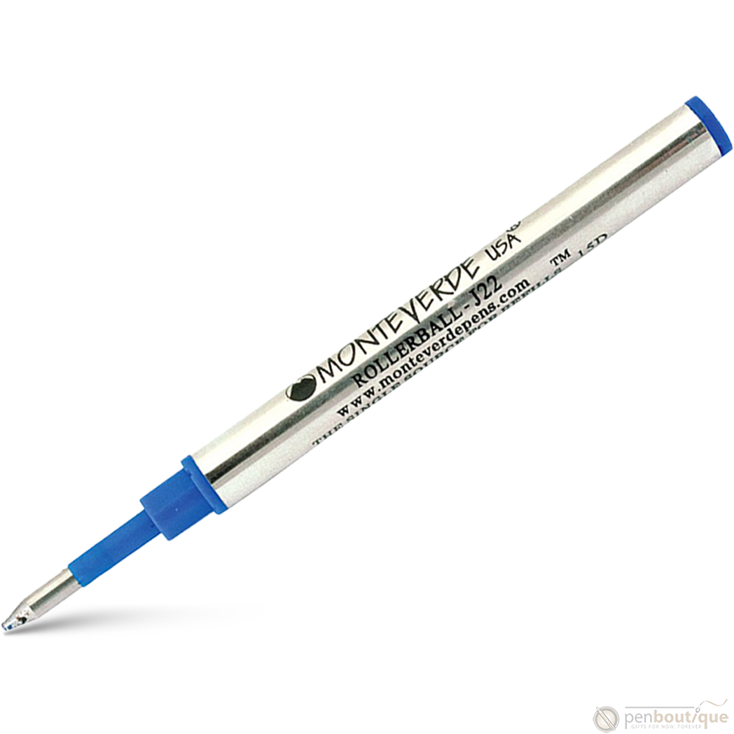 Monteverde Rollerball refill to fit Mini Jewelria - Blue Fine 2 per pack-Pen Boutique Ltd