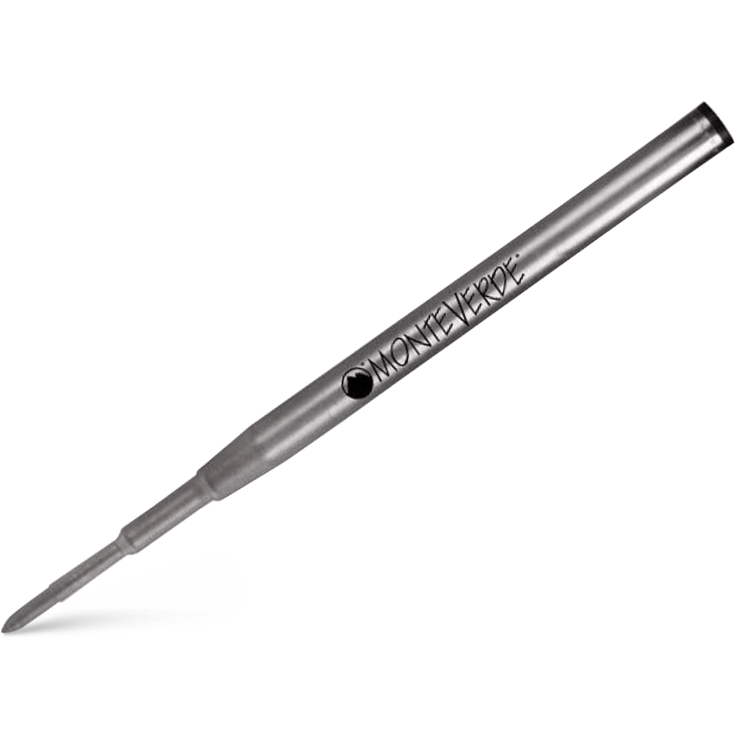 Monteverde Gel Ballpoint Refill to fit Montblanc Black Fine - 2/package - Pen Boutique Ltd