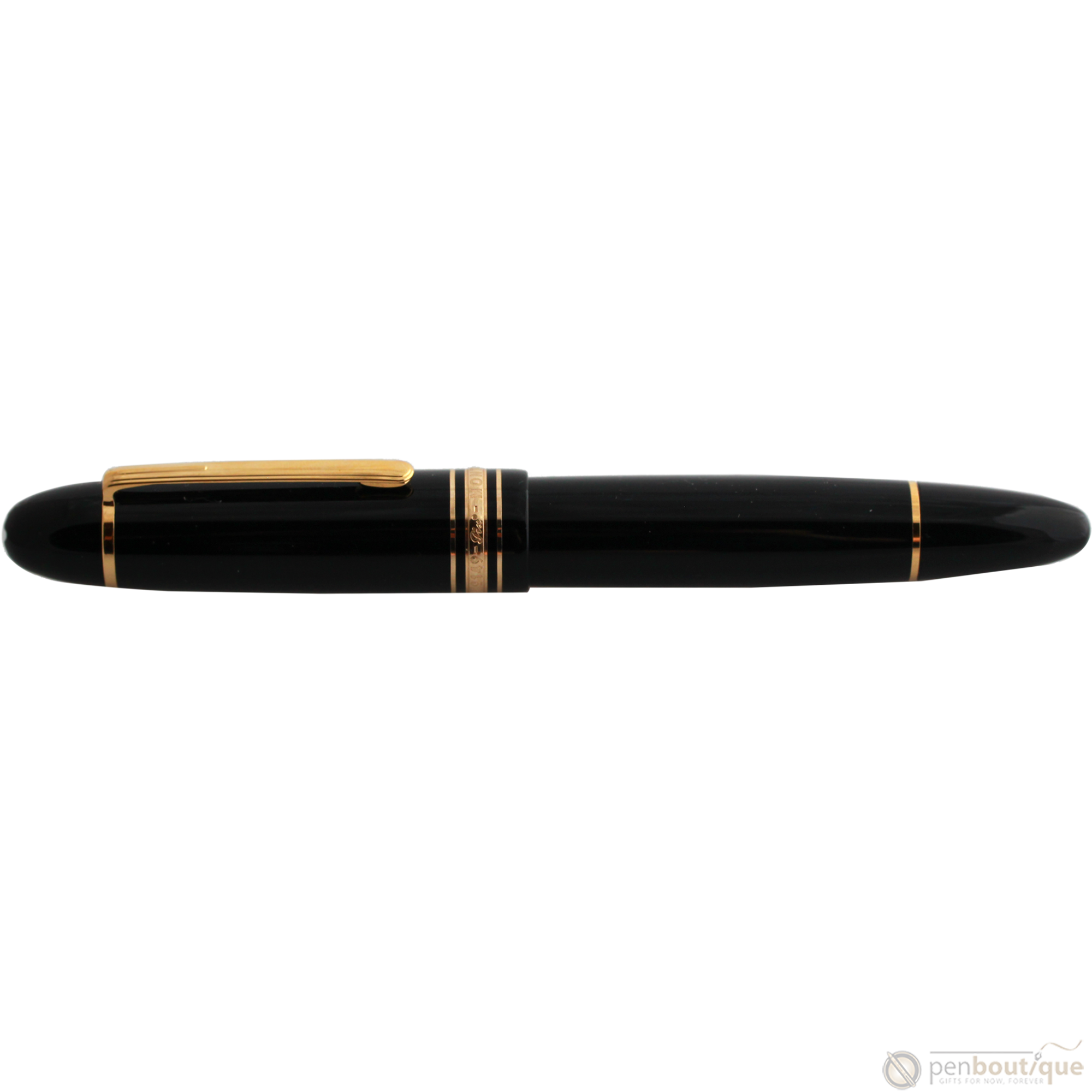 Montblanc Meisterstuck Fountain Pen - 149 Black - Gold Trim-Pen Boutique Ltd