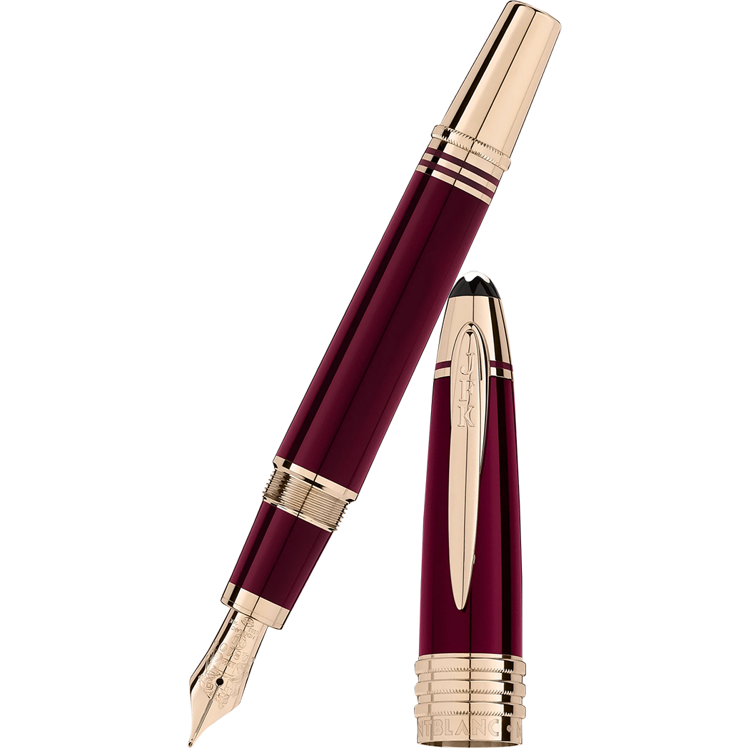 Montblanc Great Characters Fountain Pen - Special Edition - John F. Kennedy - Burgundy-Pen Boutique Ltd