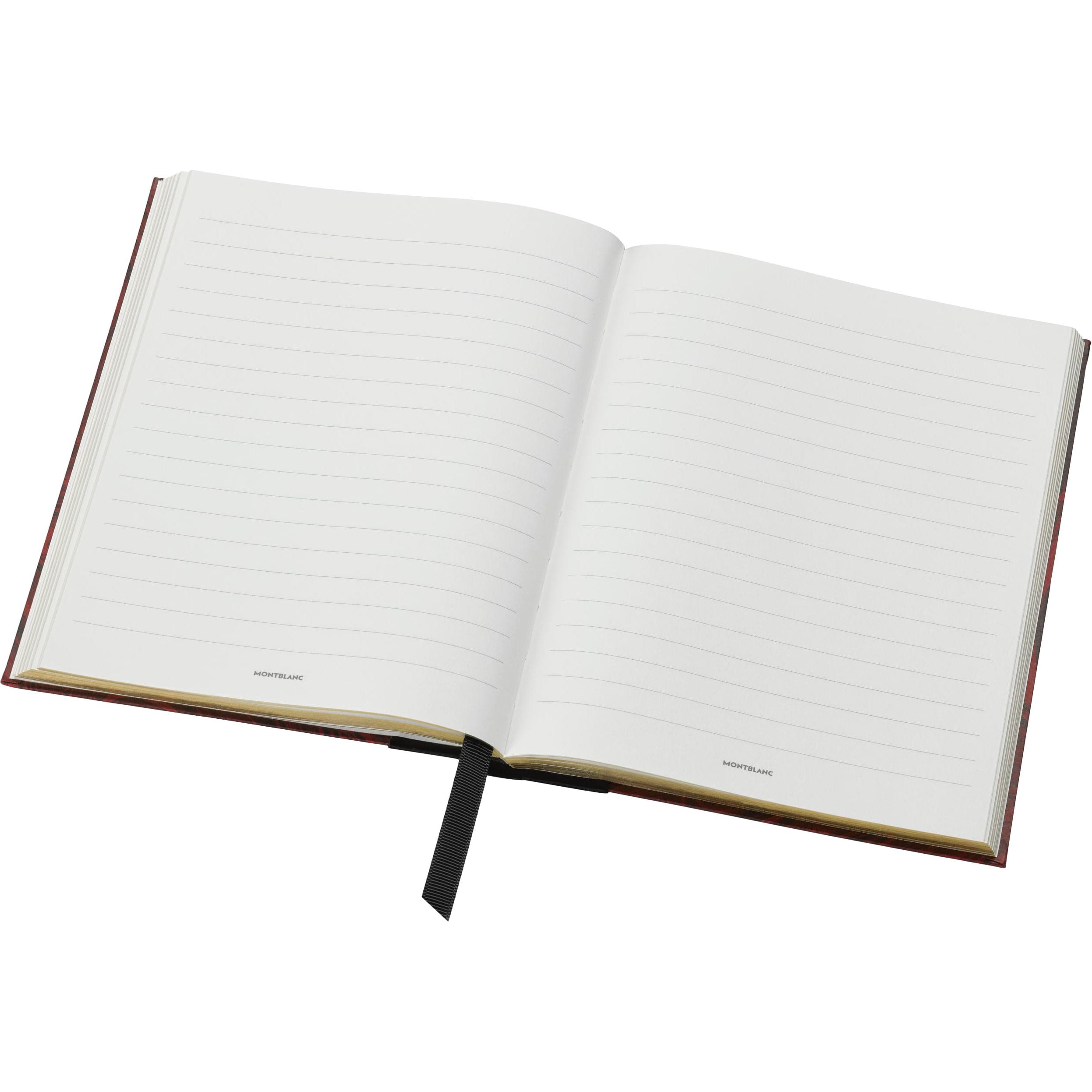 Montblanc Heritage Notebook - 146 Serpent Marble - Lined - Pen Boutique Ltd