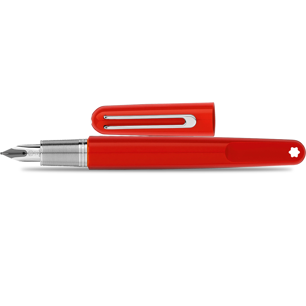 Montblanc M Fountain Pen - Red - Fine-Pen Boutique Ltd