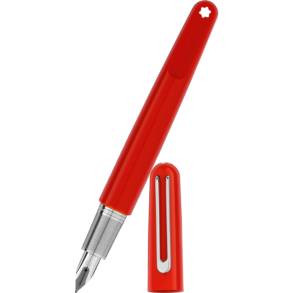 Montblanc M Fountain Pen - Red - Fine-Pen Boutique Ltd