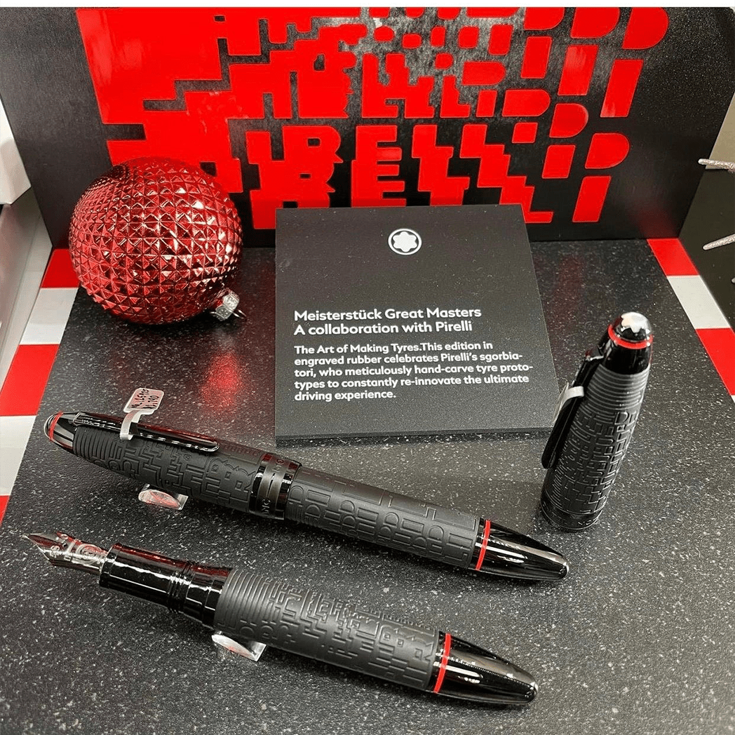 Montblanc Meisterstuck Fountain Pen - Great Masters - Pirelli Medium Point - Pen Boutique Ltd