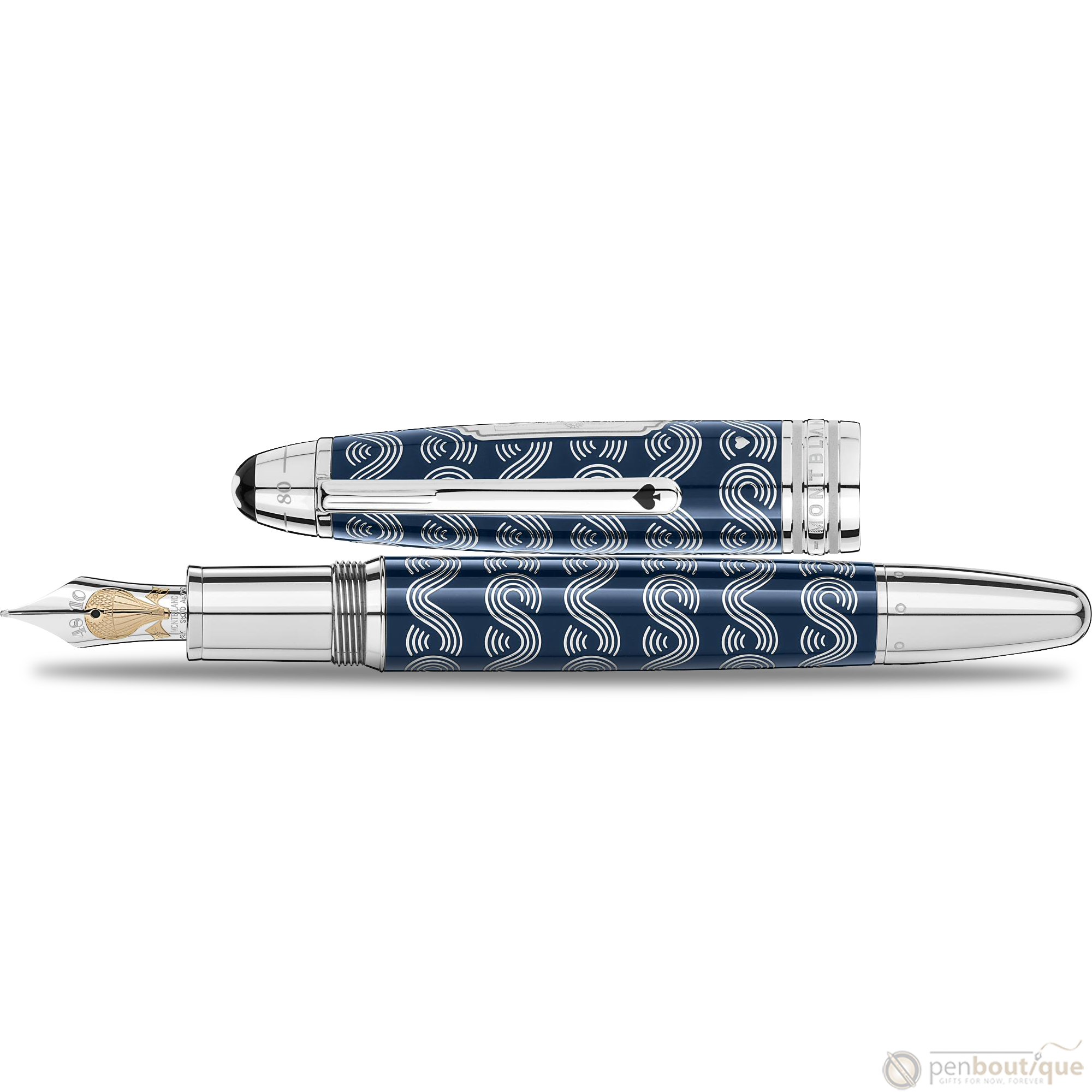 Montblanc Meisterstuck Fountain Pen - 146 Solitaire - Around The World In 80 Days-Pen Boutique Ltd