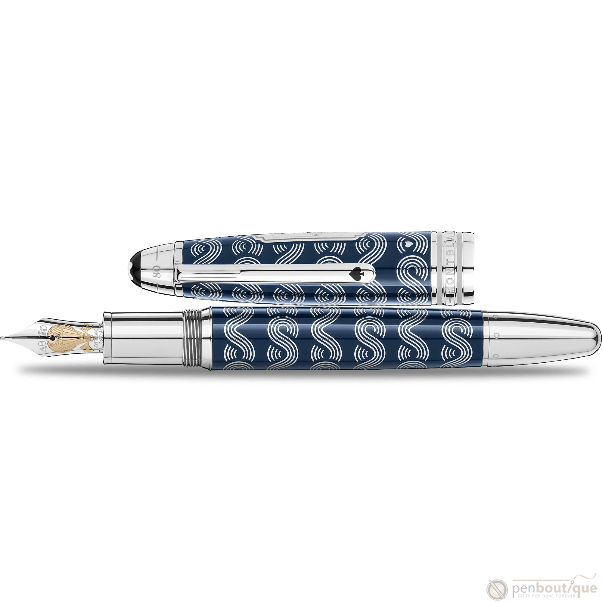 Montblanc Meisterstuck Fountain Pen - 146 Solitaire - Around The World In 80 Days - Pen Boutique Ltd