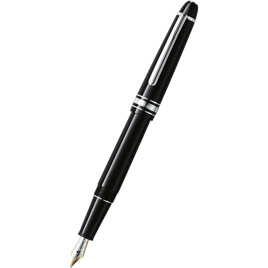 Montblanc Meisterstuck Fountain Pen - M145P - Black - Platinum Trim - Classique-Pen Boutique Ltd