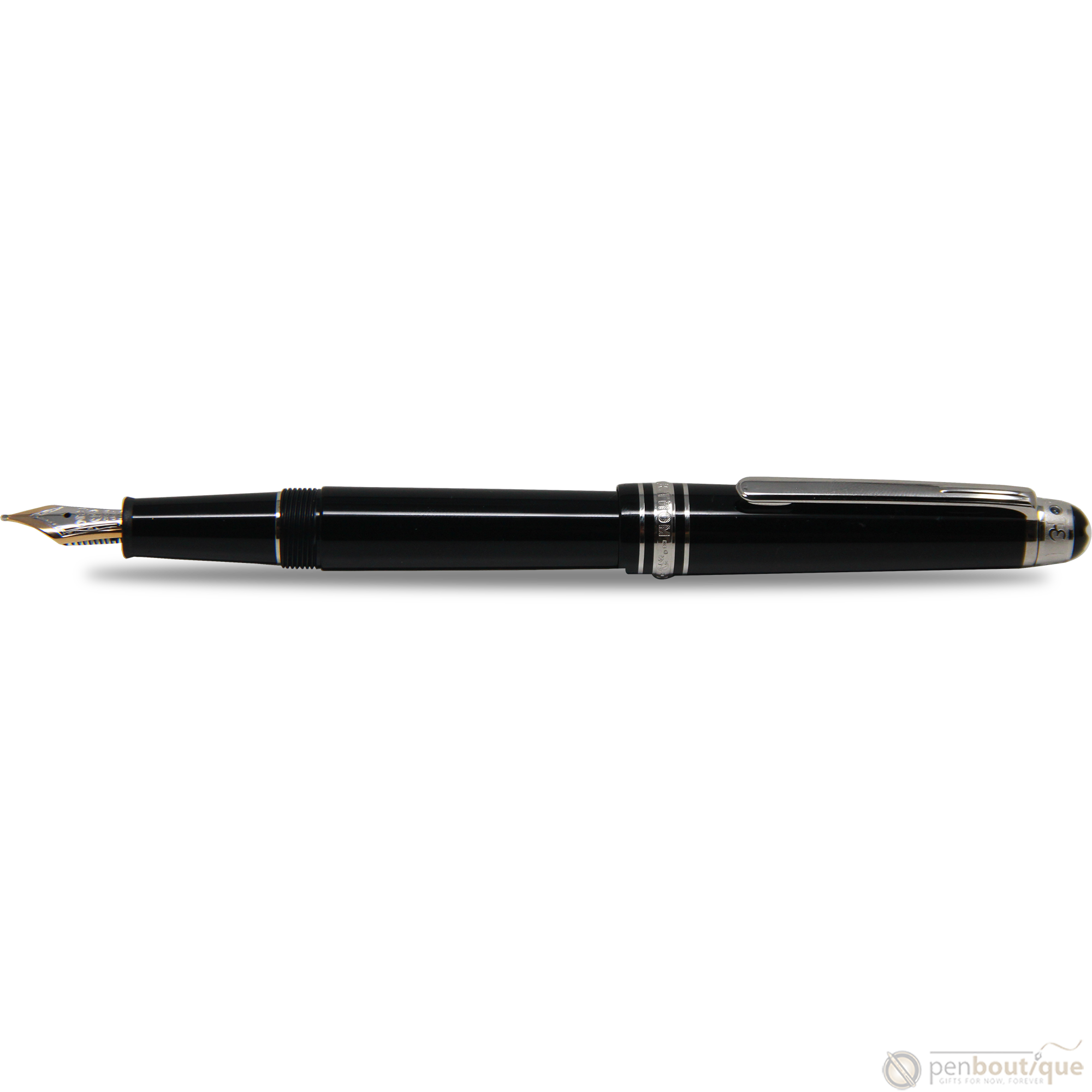 Montblanc Meisterstück Fountain Pen - UNICEF - Black - Platinum Trim - Classique-Pen Boutique Ltd
