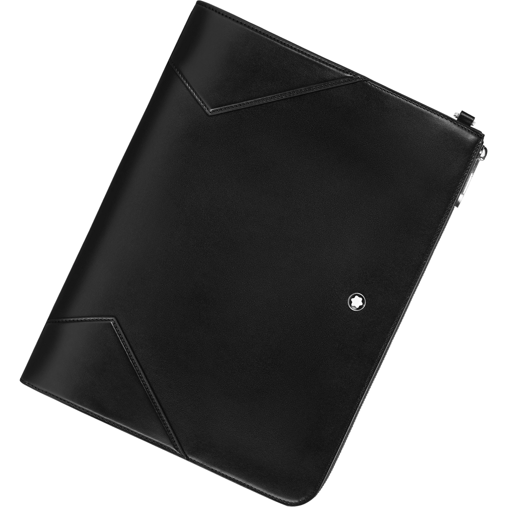 MONTBLANC レザー バインダー 黒 Montblanc Meisterstuck Portfolio - Black