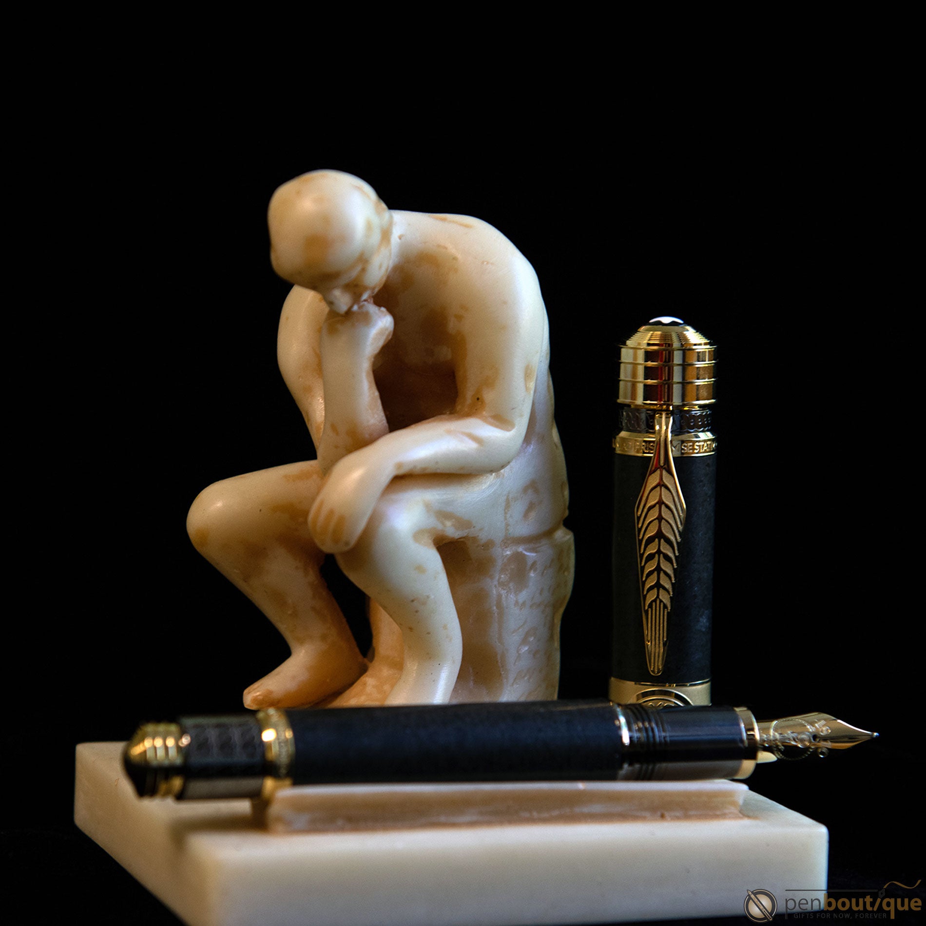 Montblanc Patron of Art Fountain Pen - Homage to Hadrian - Limited Edition 4810-Pen Boutique Ltd