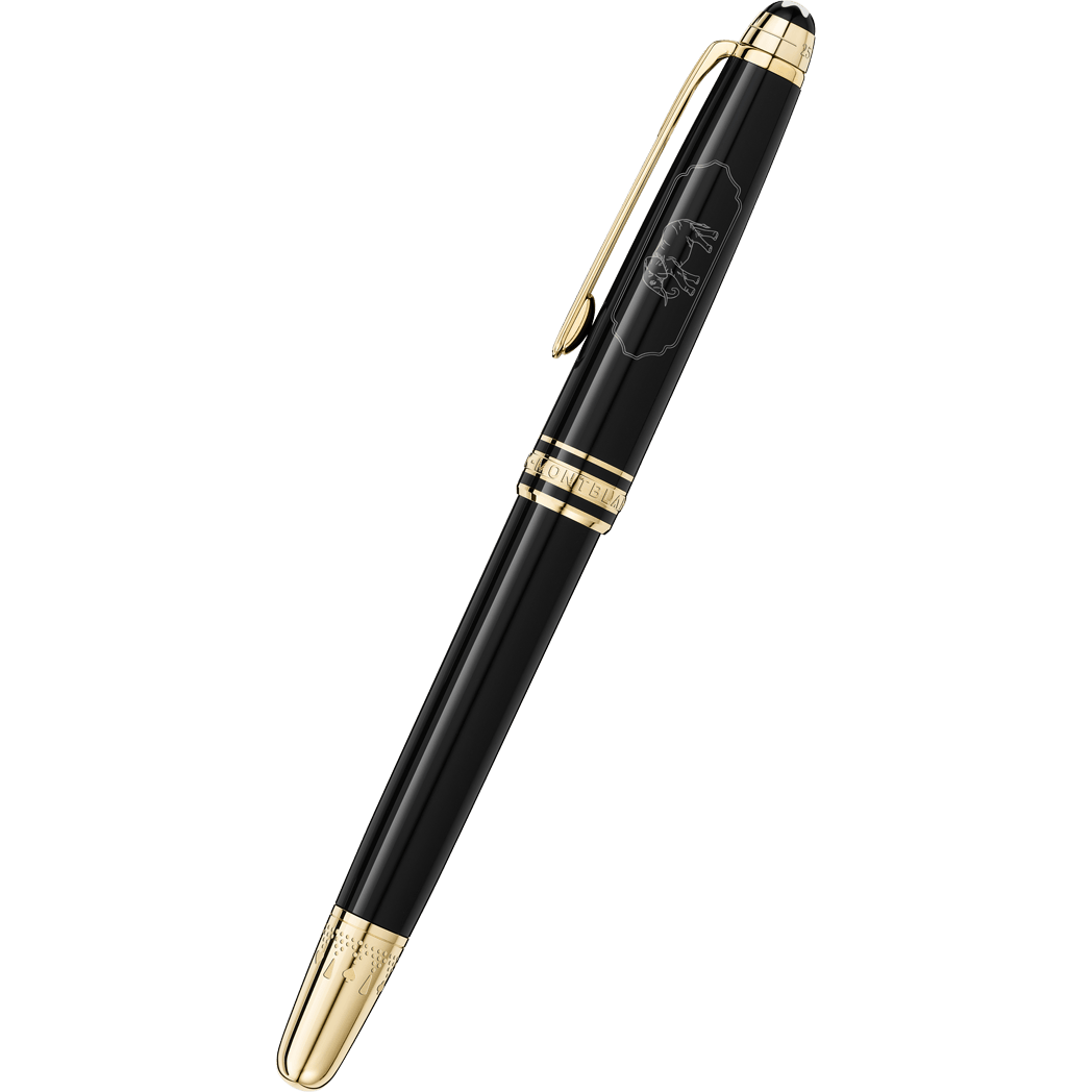 Montblanc 145 Meisterstuck Fountain Pen - Around the World In 80 Days - Year 2 (Classique)-Pen Boutique Ltd