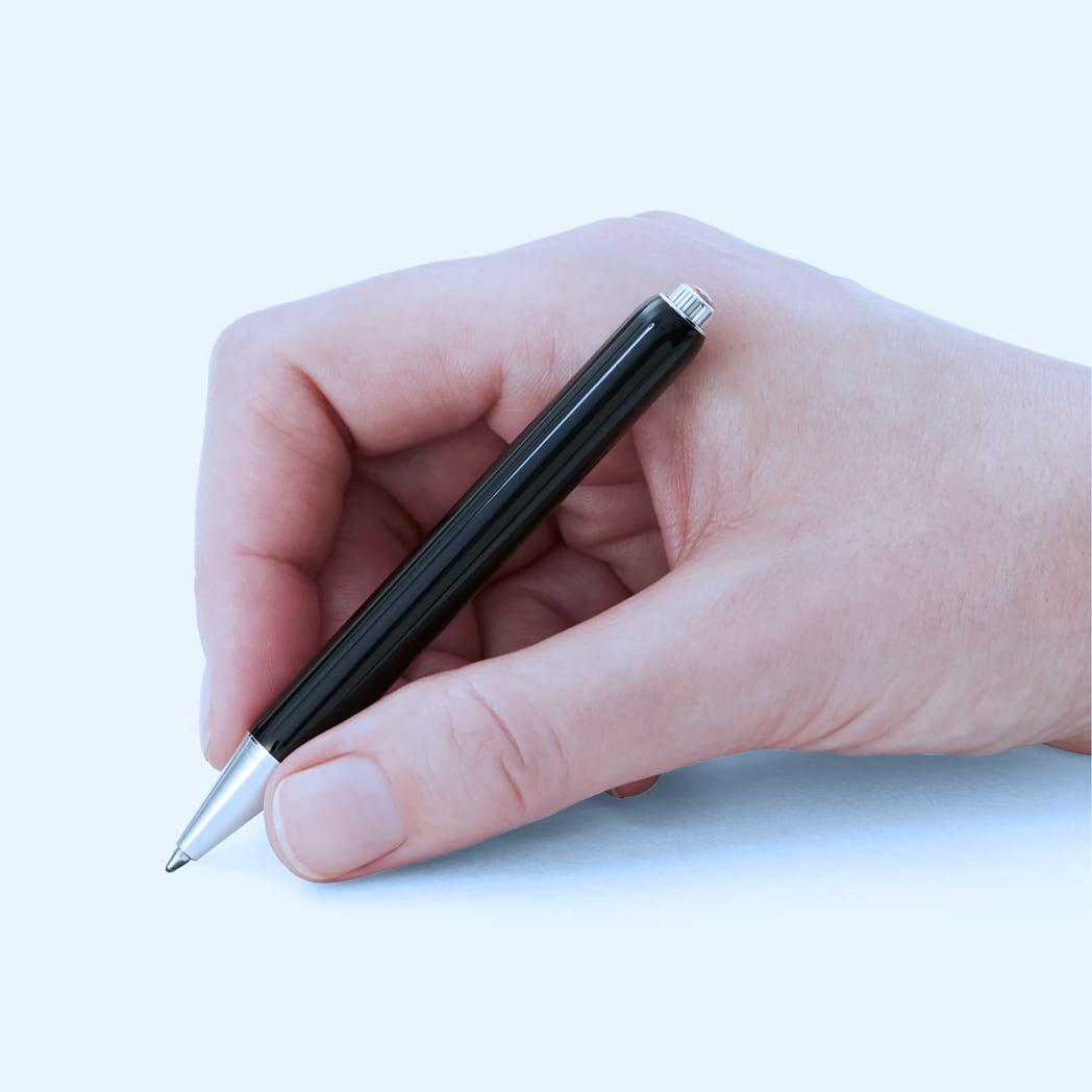 Montblanc Heritage Ballpoint Pen - Rouge & Noir - Baby Black (Special Edition)-Pen Boutique Ltd