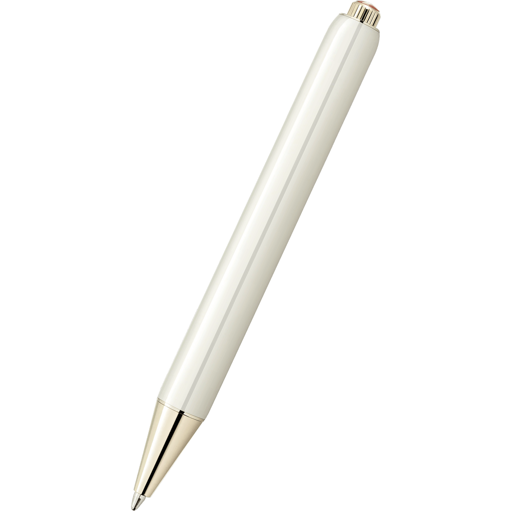 Montblanc Heritage Ballpoint Pen - Rouge & Noir - Baby Ivory (Special Edition) - Pen Boutique Ltd