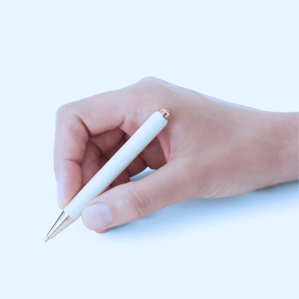 Montblanc Heritage Ballpoint Pen - Rouge & Noir - Baby Ivory (Special Edition)-Pen Boutique Ltd
