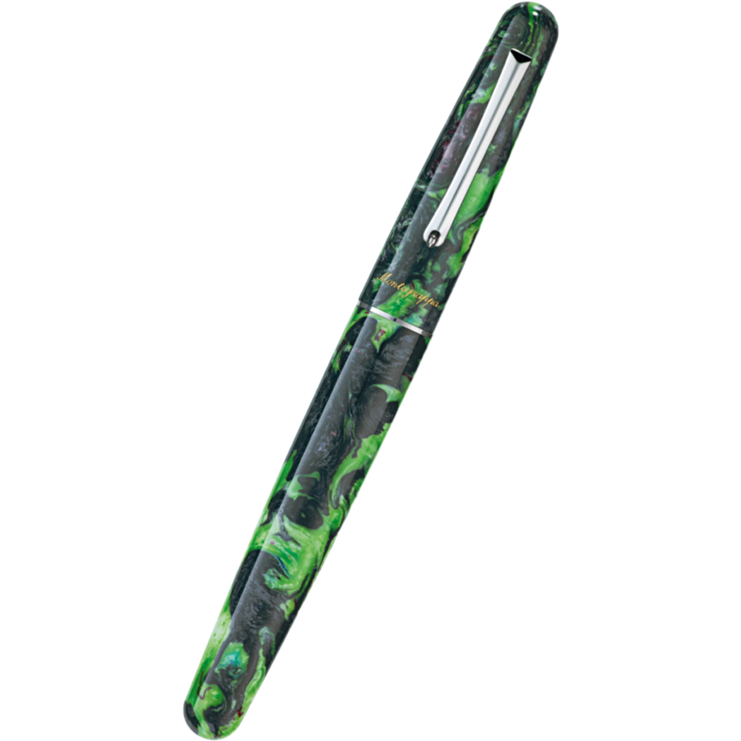 Montegrappa Elmo 01 Fantasy Bloom Rollerball Pen - Black Star Calla Lily-Pen Boutique Ltd