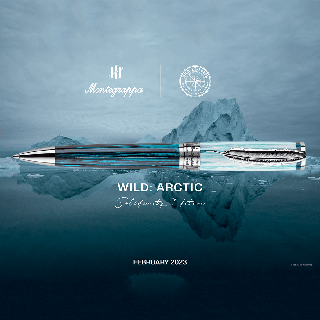 Montegrappa Wild Ballpoint Pen - Arctic (Limited Edition)-Pen Boutique Ltd