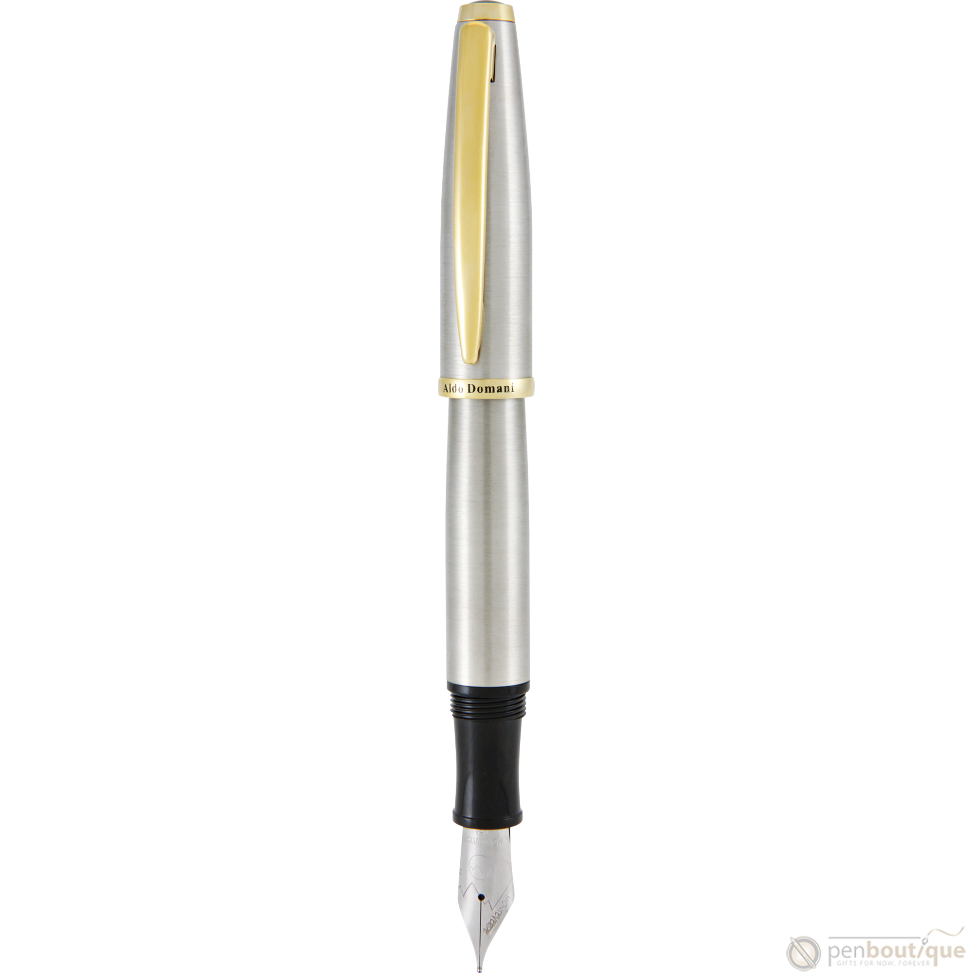 Monteverde Aldo Domani Fountain Pen - Brushed-Pen Boutique Ltd