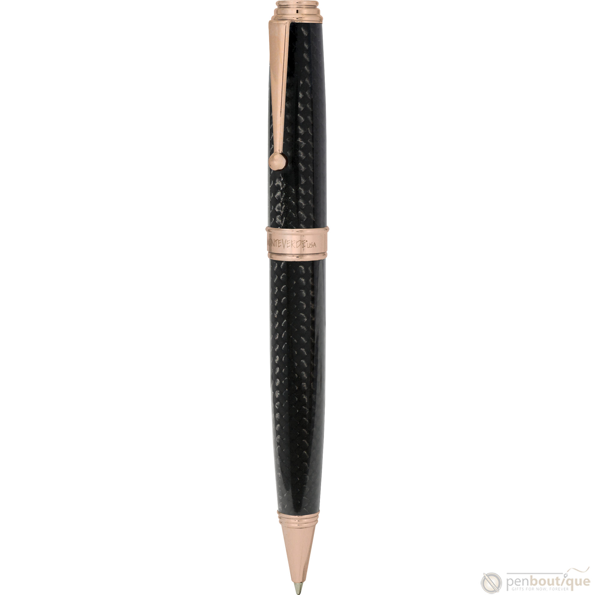 Monteverde Invincia Deluxe Ballpoint Pen Rose Gold-Pen Boutique Ltd