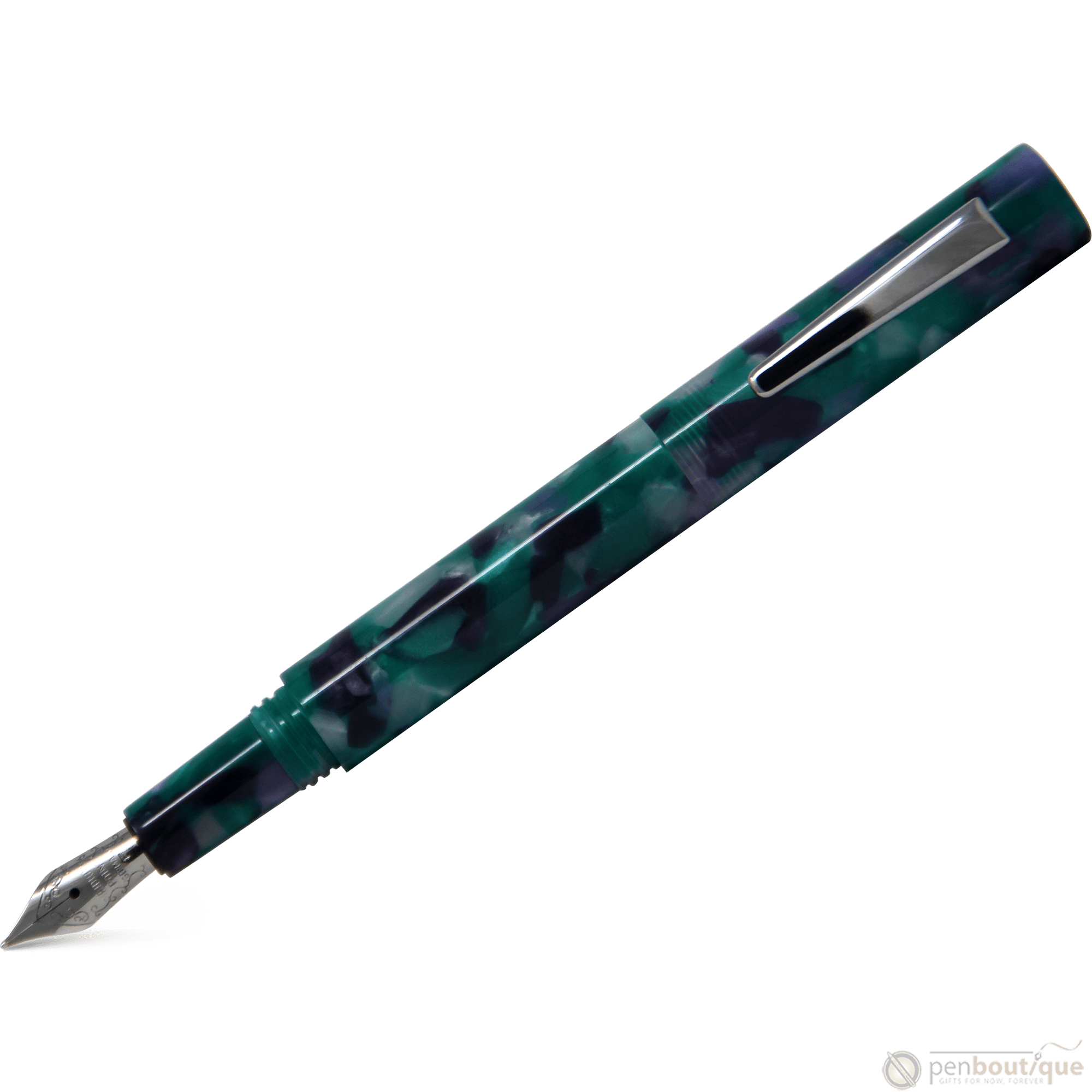 Monteverde MVP Fountain Pen - Green Abstracts - Pen Boutique Ltd