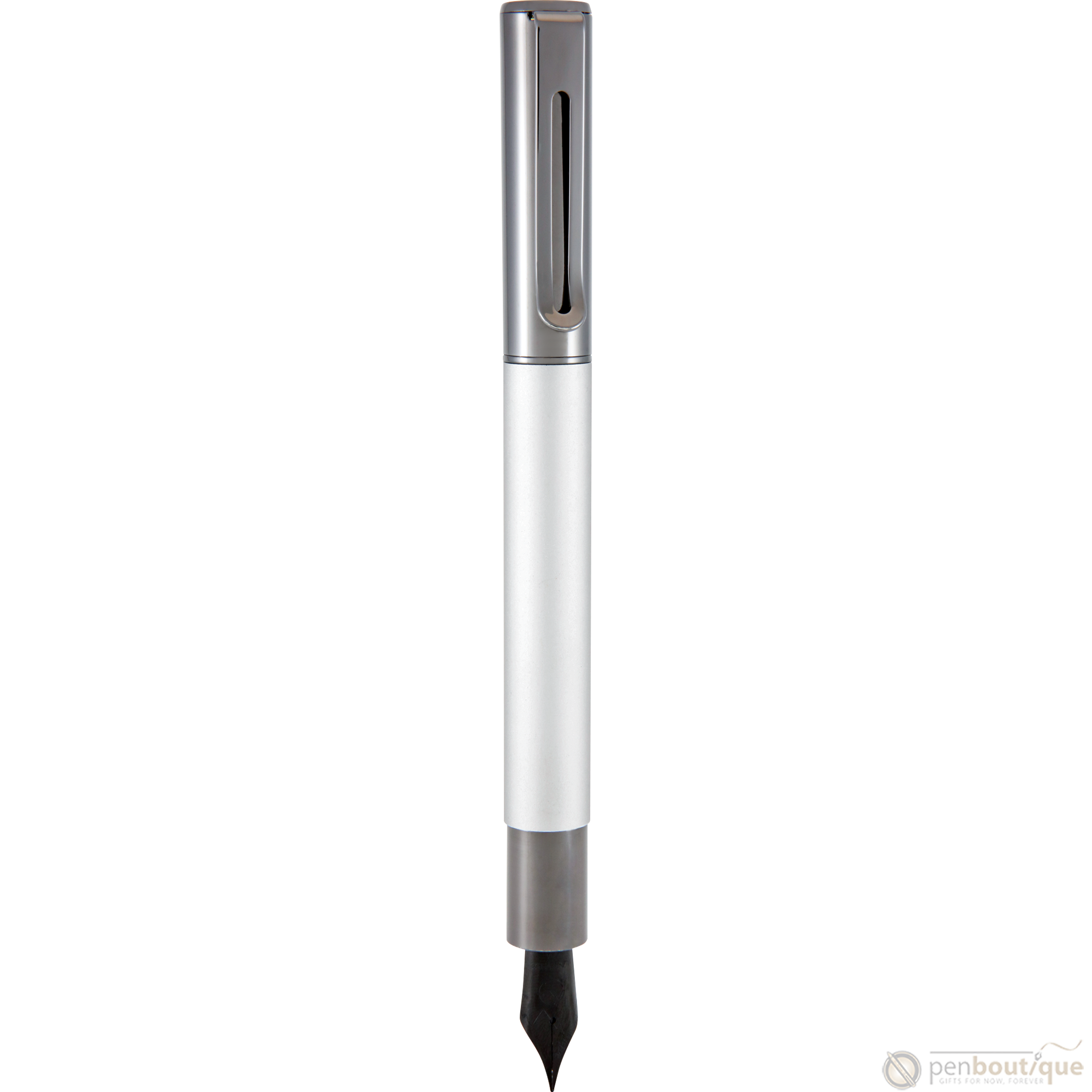 Monteverde Ritma Fountain Pen - Silver-Pen Boutique Ltd