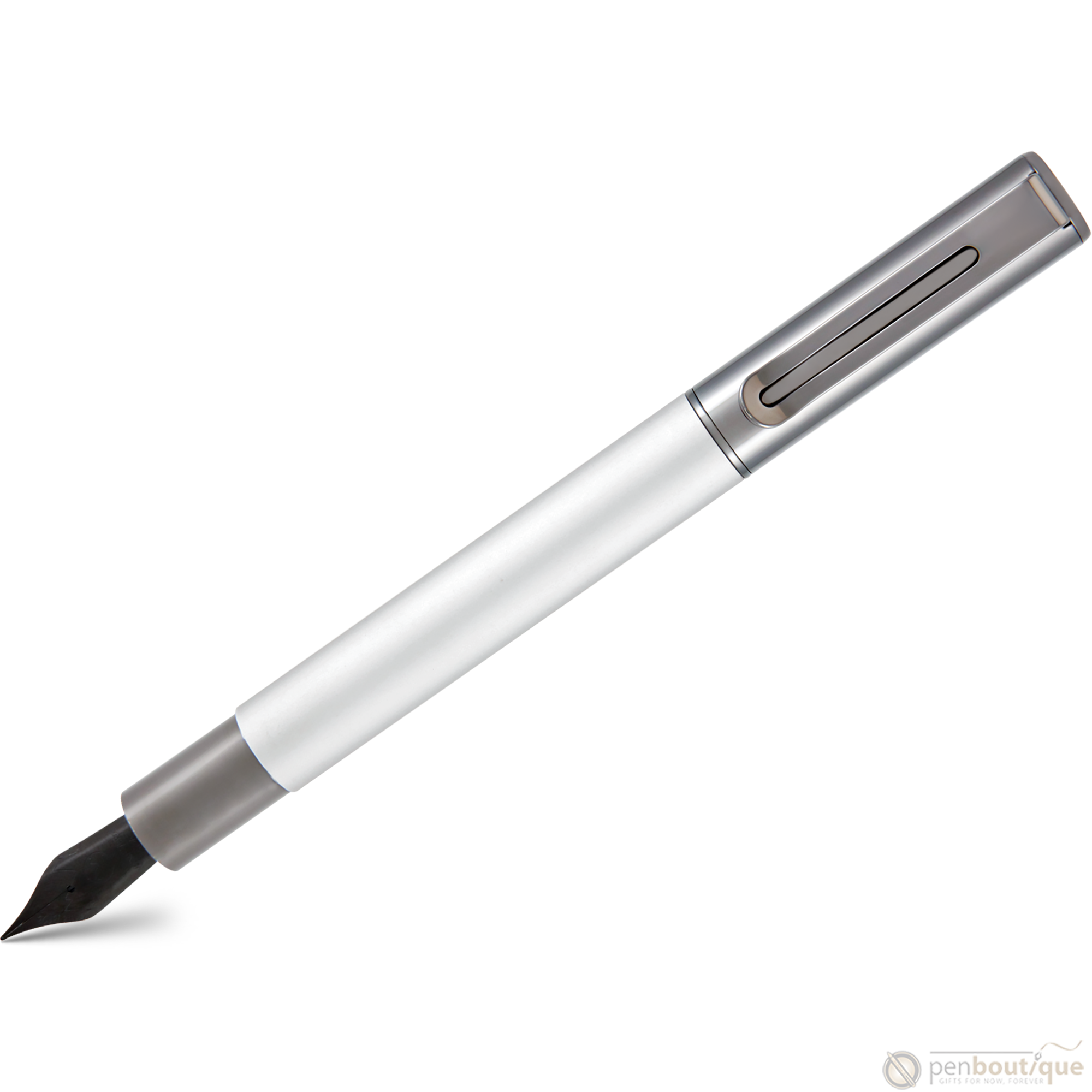 Monteverde Ritma Fountain Pen - Silver-Pen Boutique Ltd