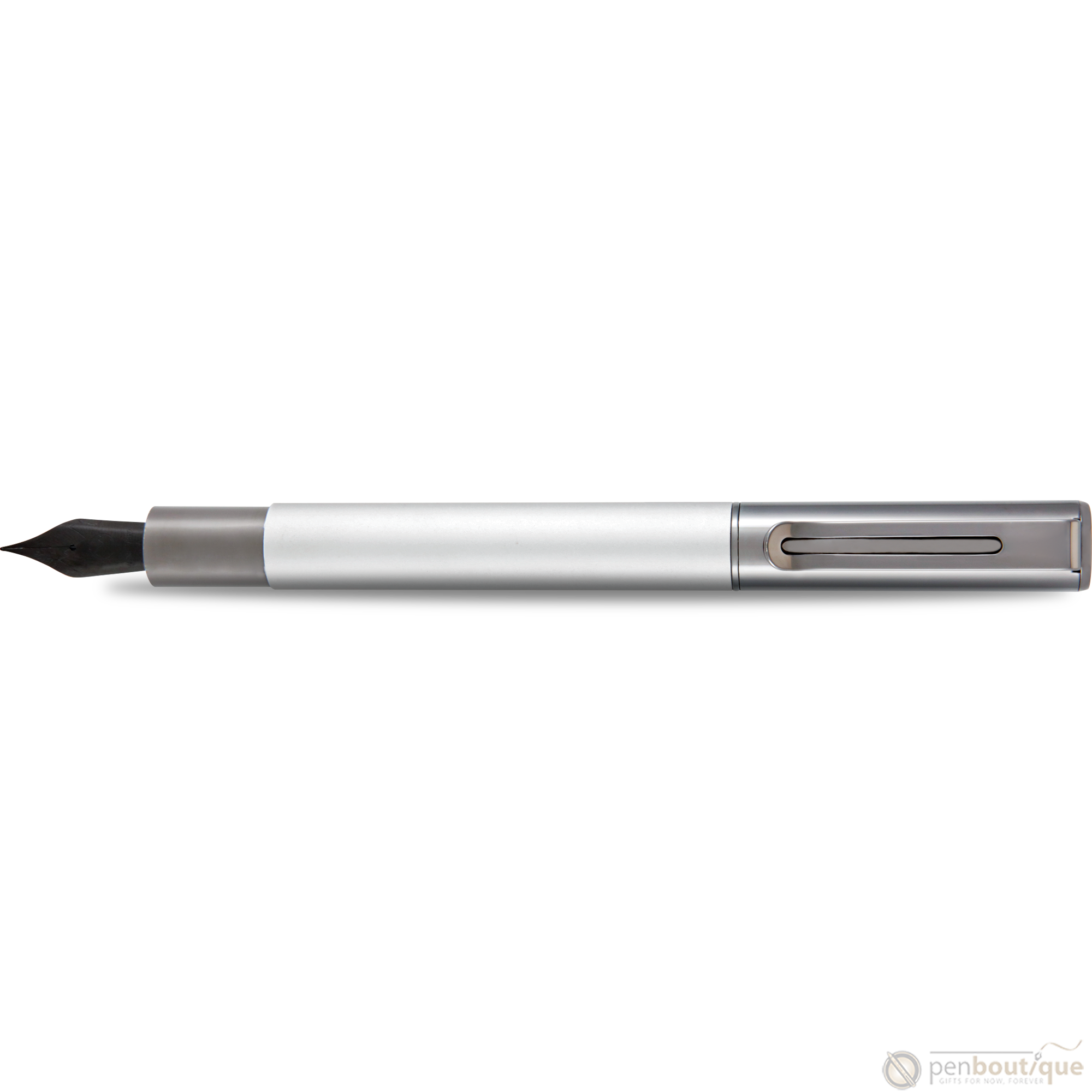 Monteverde Ritma Fountain Pen - Silver-Pen Boutique Ltd