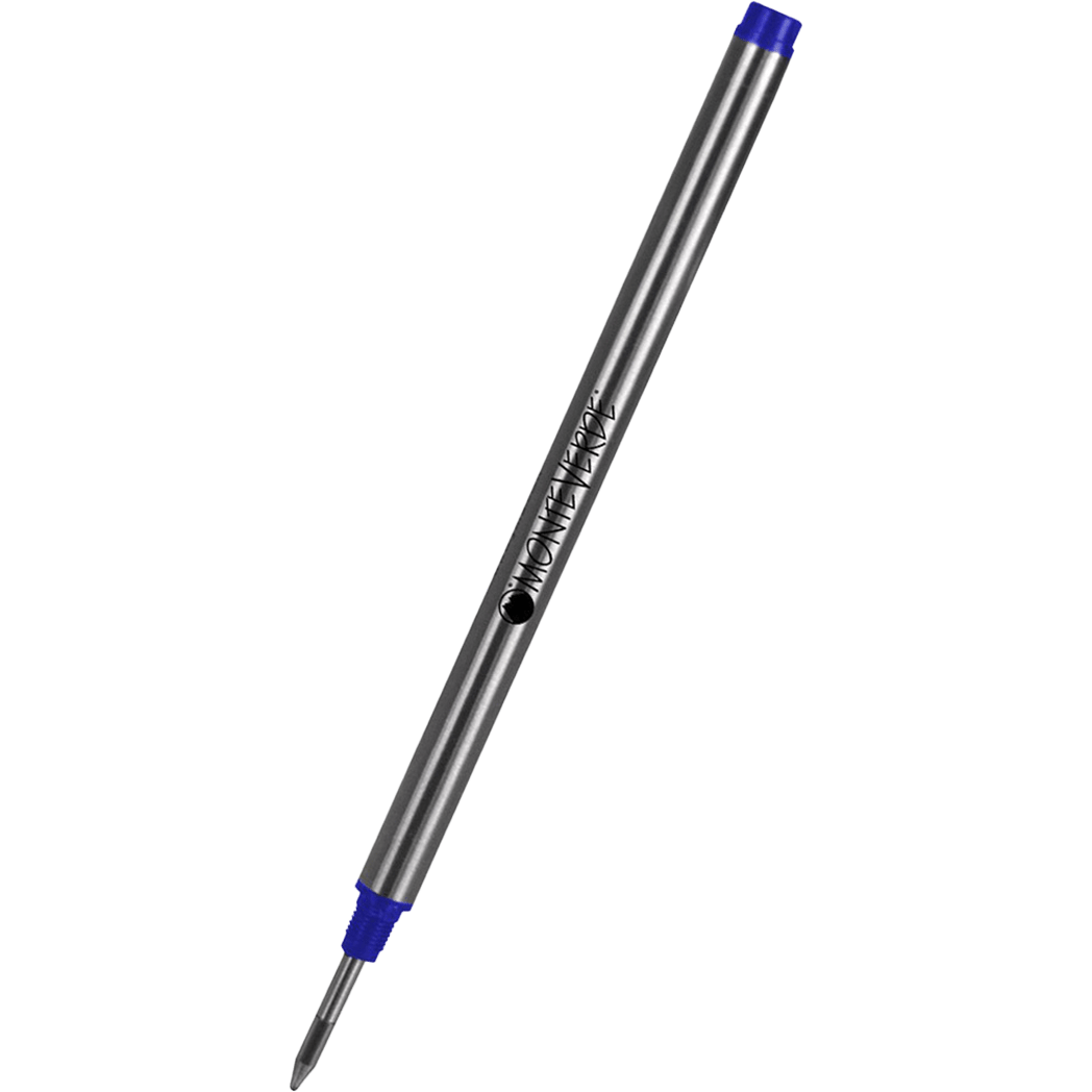 Monteverde Rollerball Refill - Blue - Fine (Fit Montblanc Pen - 2/pack) - Pen Boutique Ltd