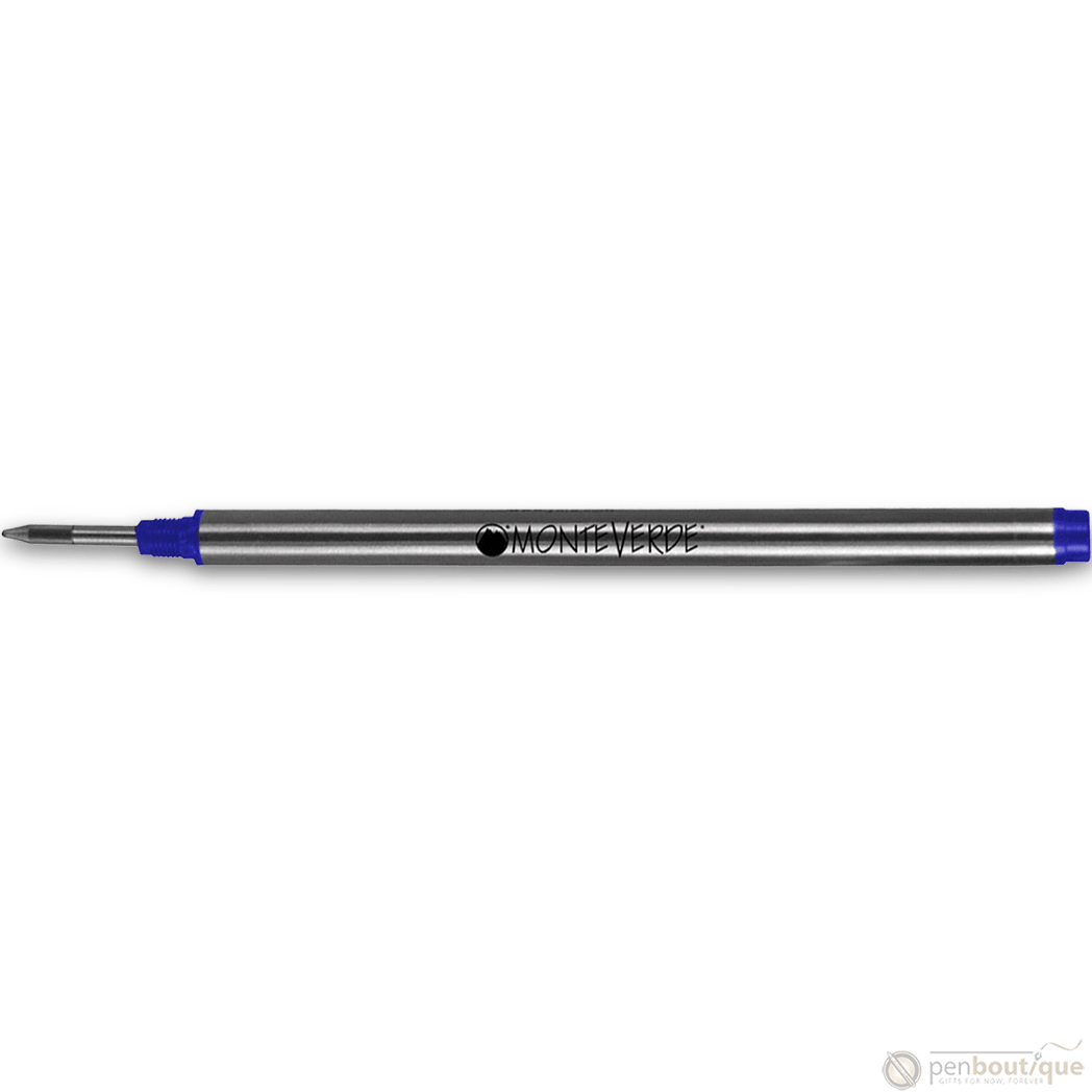 Monteverde Rollerball Refill - Blue - Fine (Fit Montblanc Pen - 2/pack) - Pen Boutique Ltd